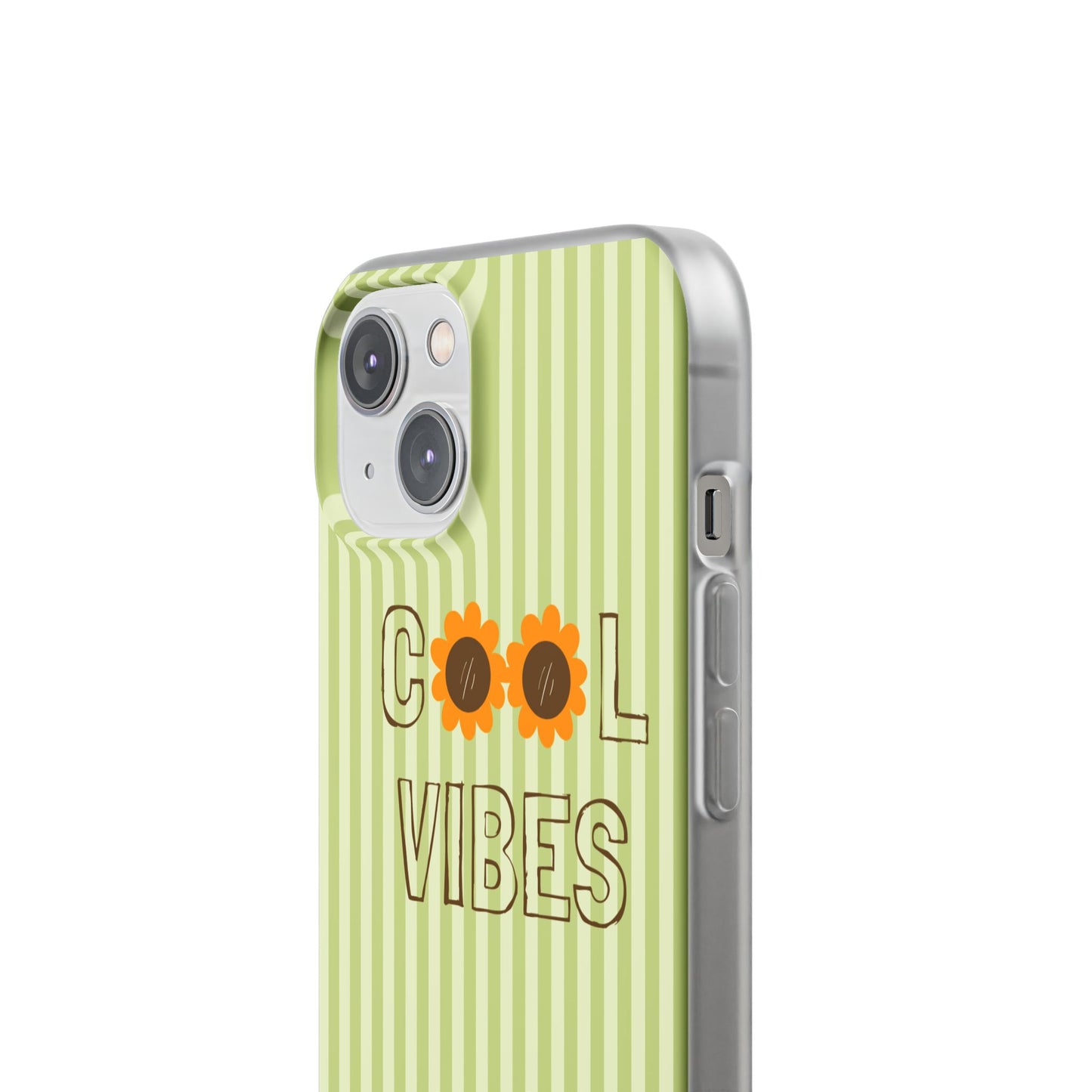 Retro Green Floral Phone Case- Cool Vibes Aesthetic Cover