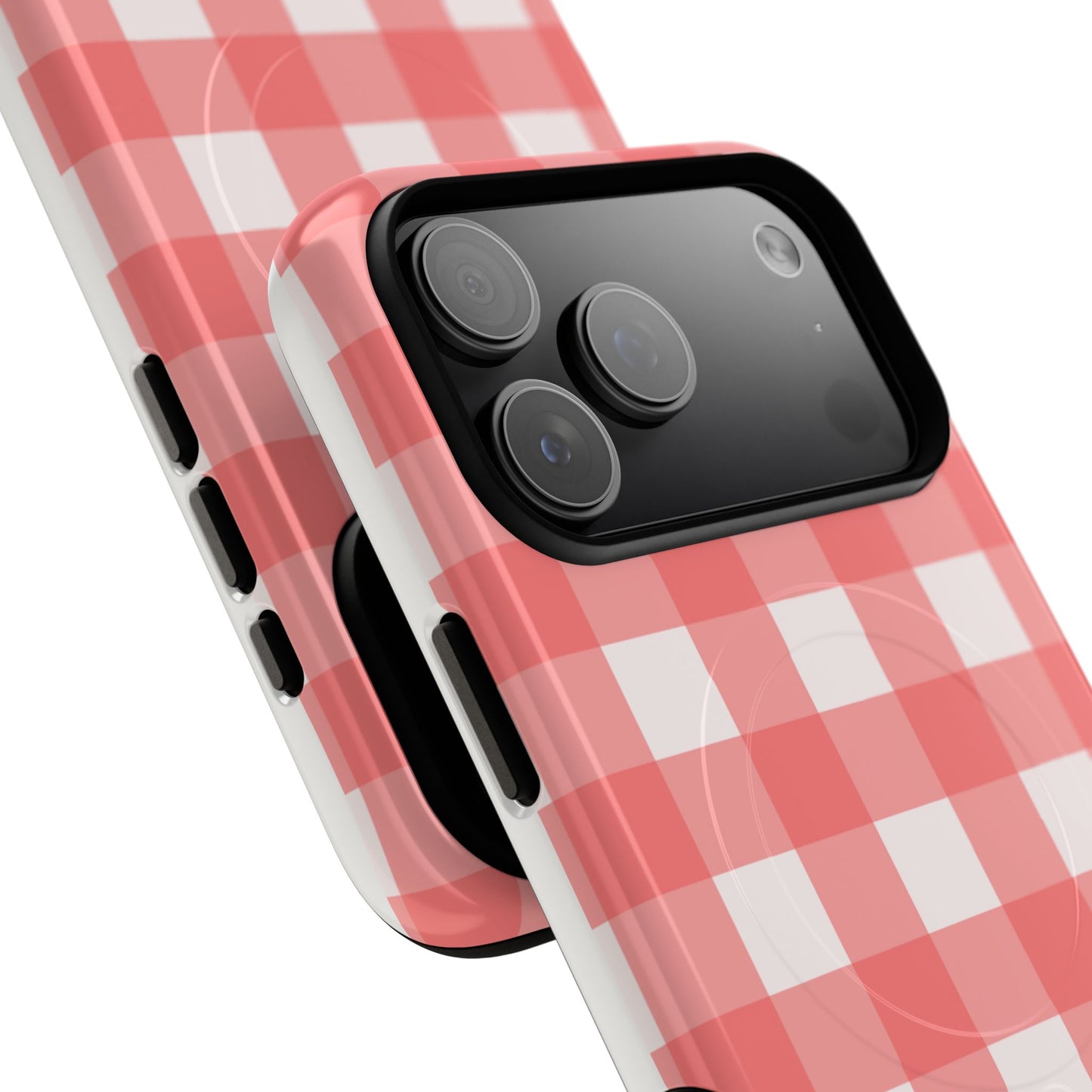 Red Gingham iPhone Case| Cute Checkered