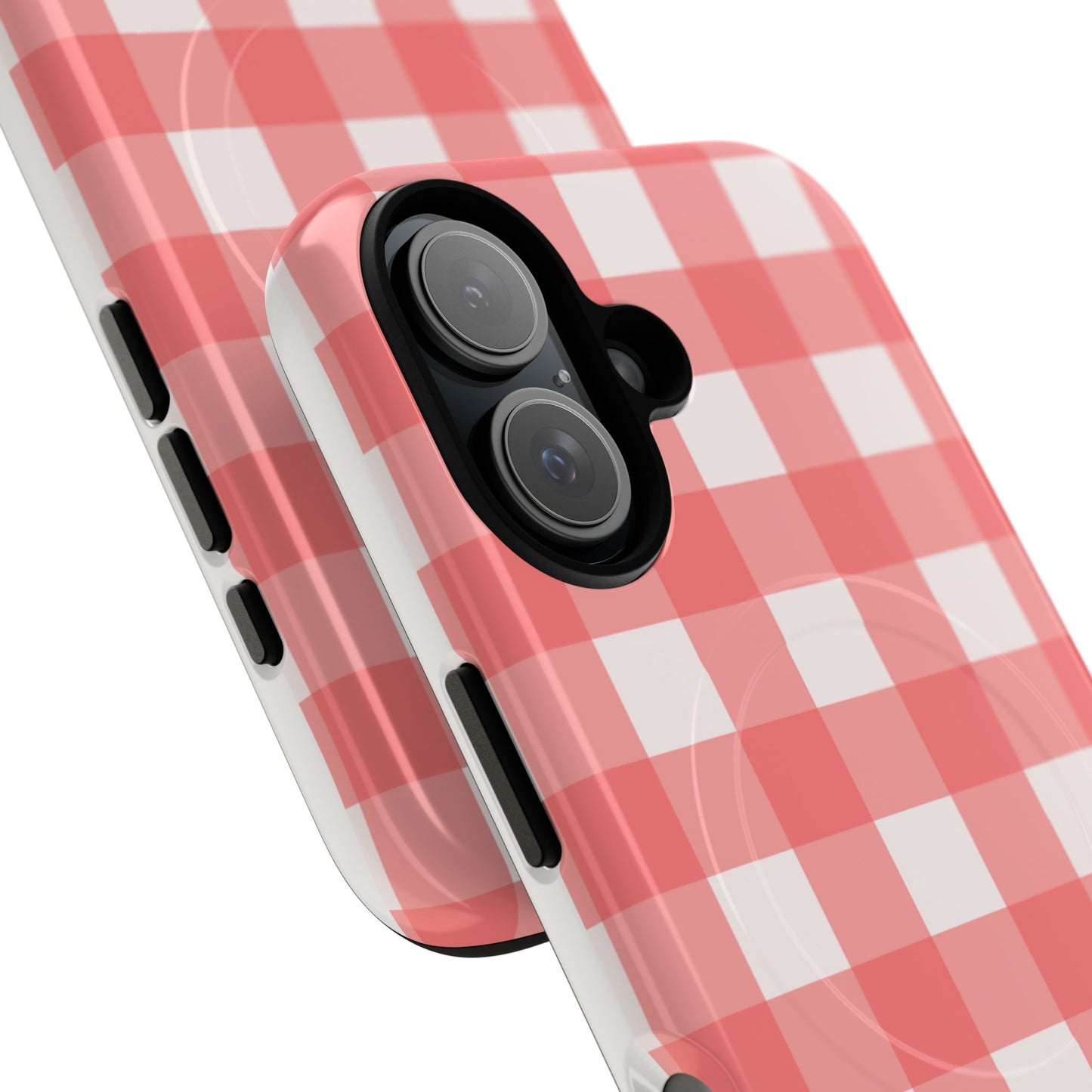 Red Gingham iPhone Case| Cute Checkered