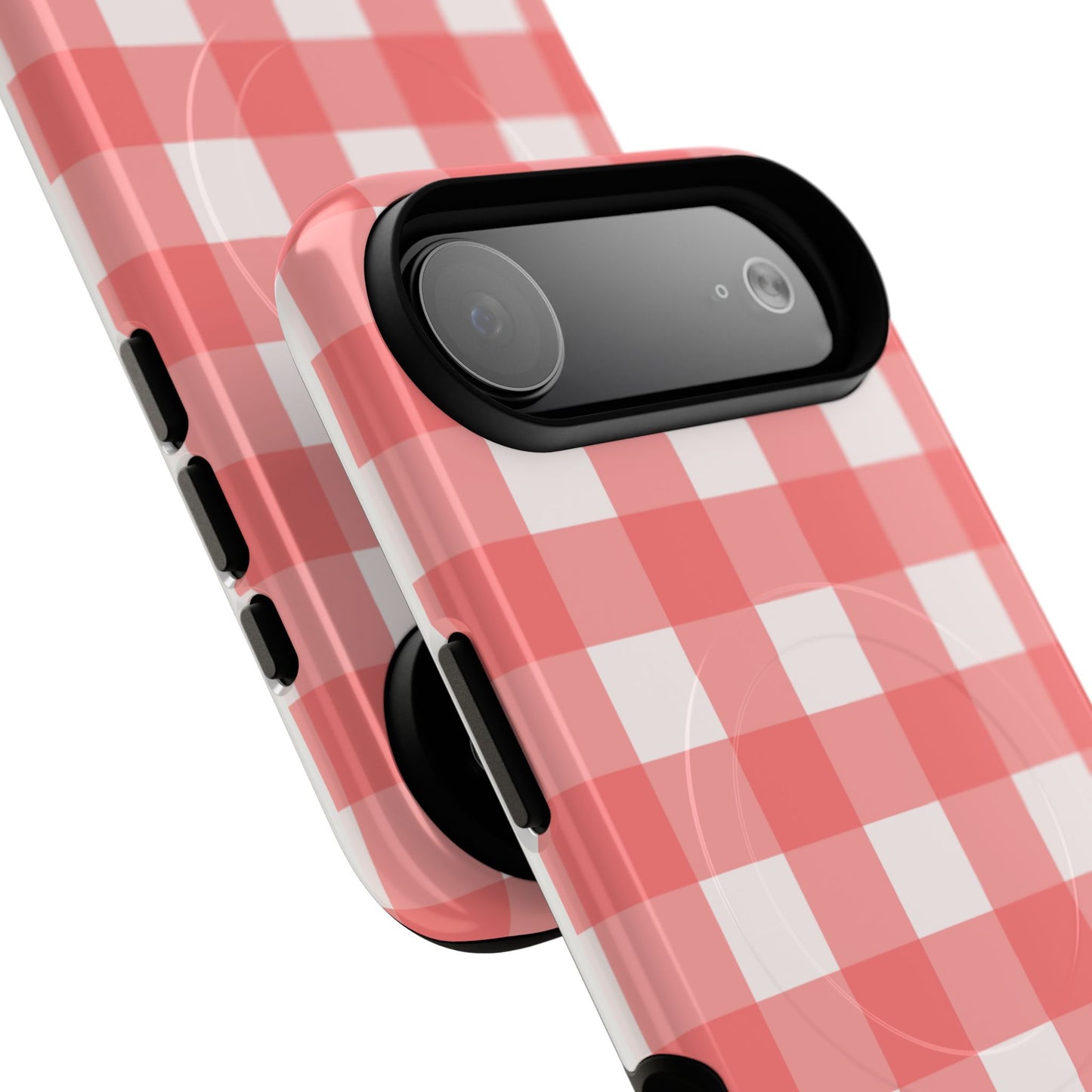 Red Gingham iPhone Case| Cute Checkered