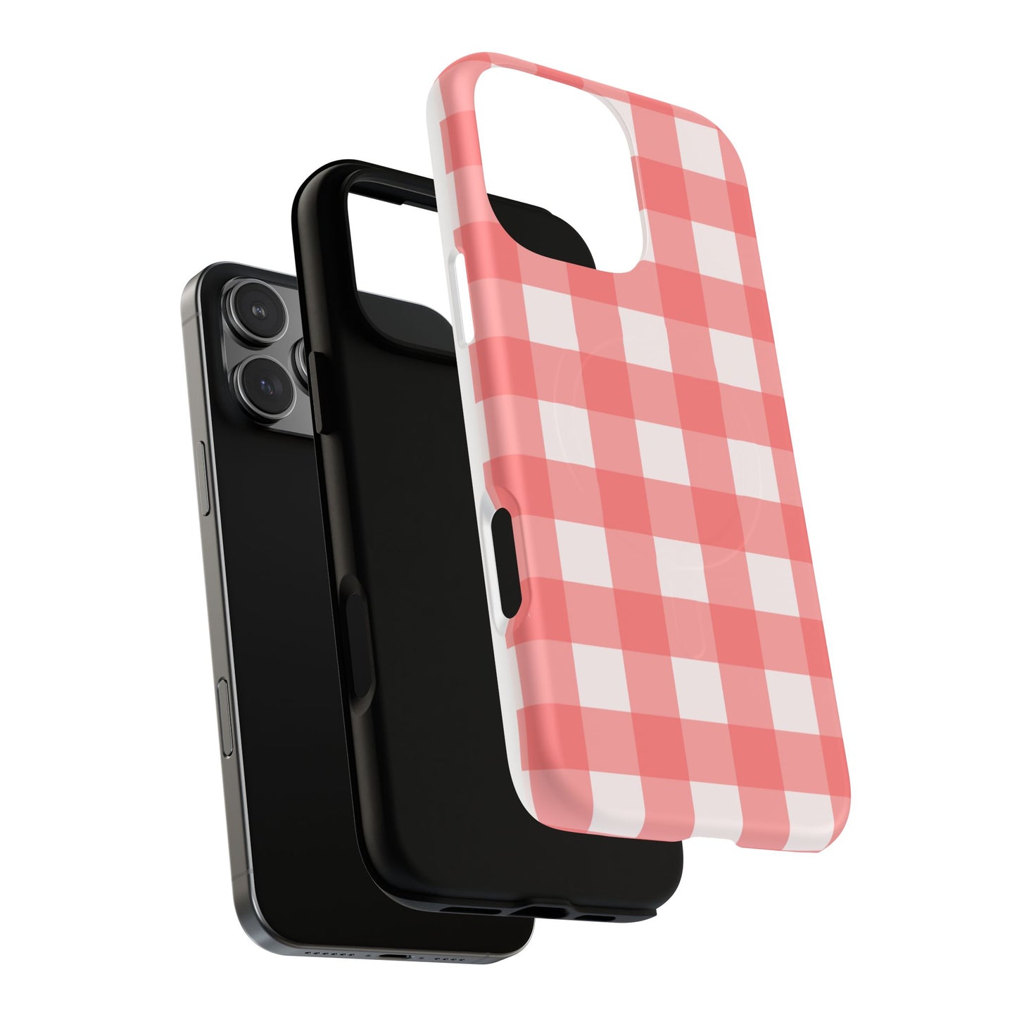 Red Gingham iPhone Case| Cute Checkered