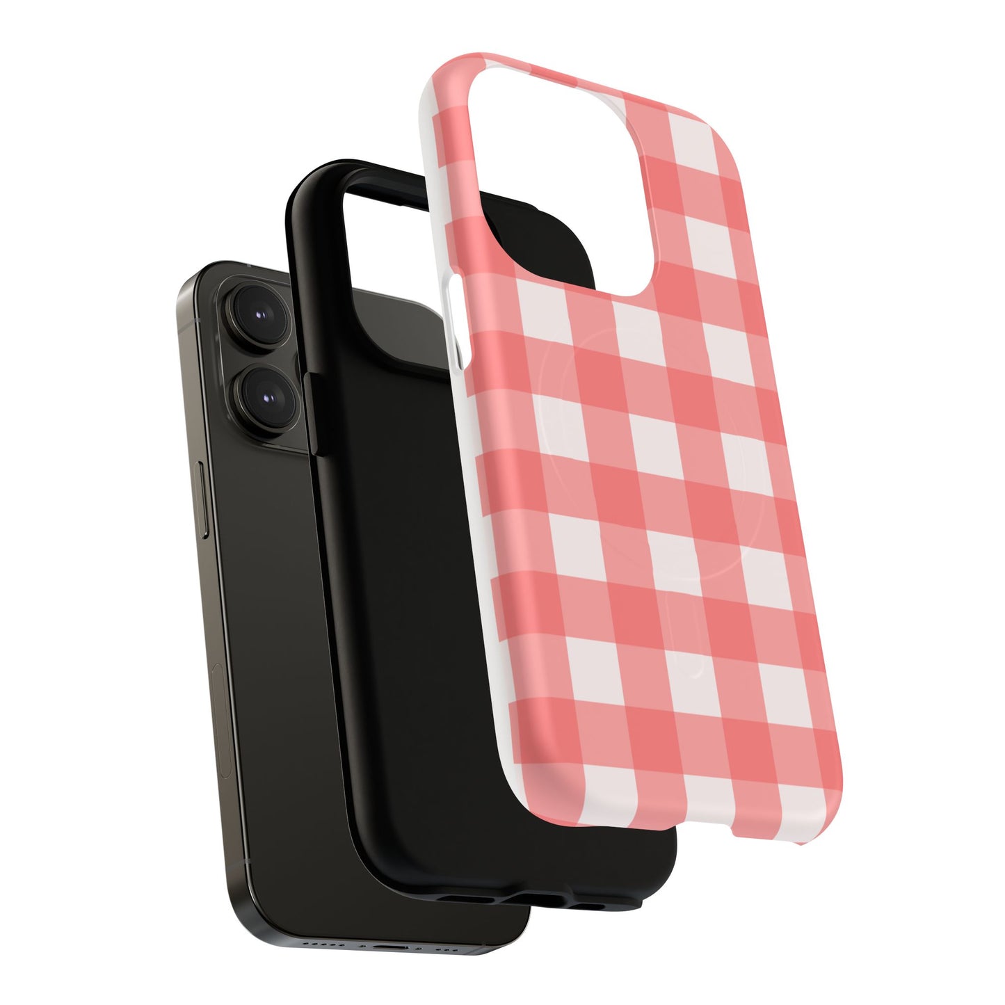 Red Gingham iPhone Case| Cute Checkered