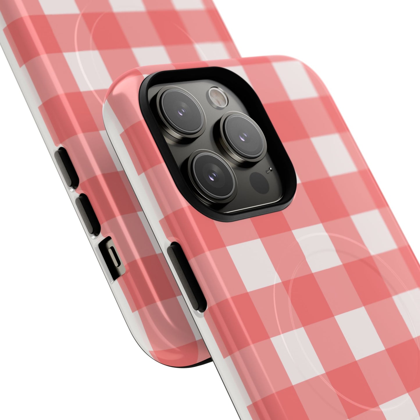 Red Gingham iPhone Case| Cute Checkered