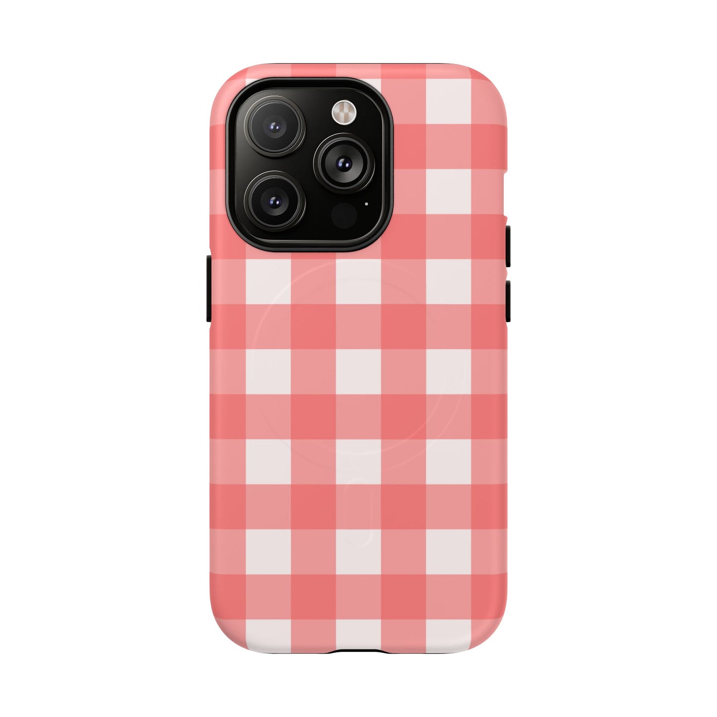 Red Gingham iPhone Case| Cute Checkered