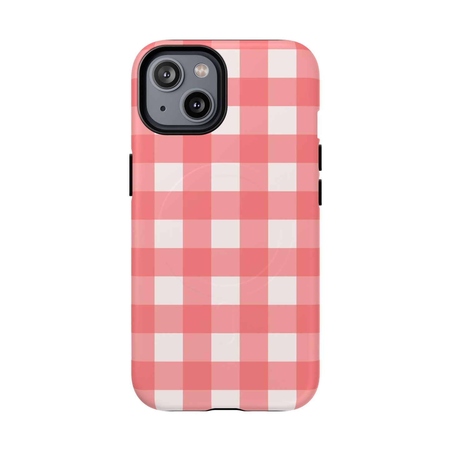 Red Gingham iPhone Case| Cute Checkered