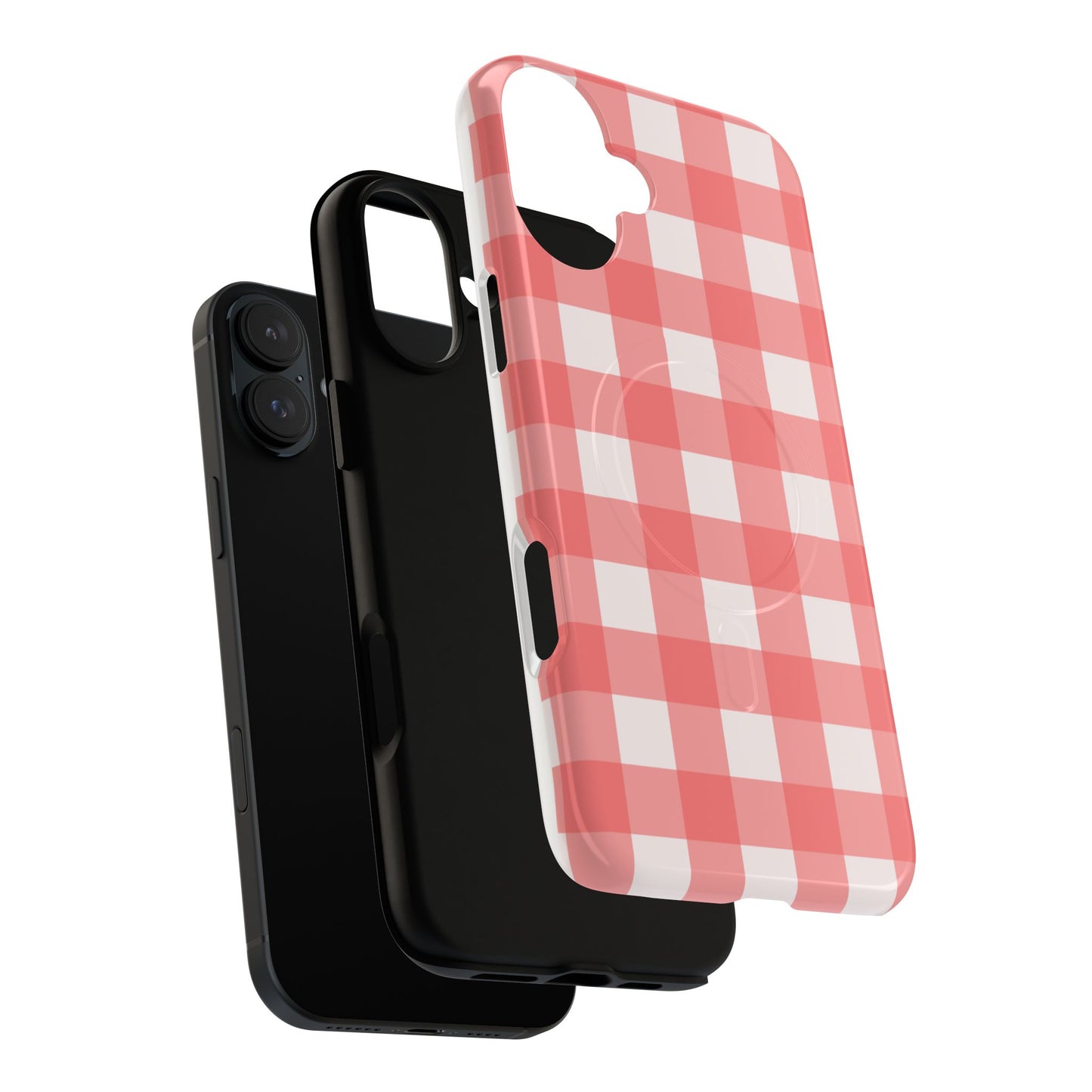 Red Gingham iPhone Case| Cute Checkered