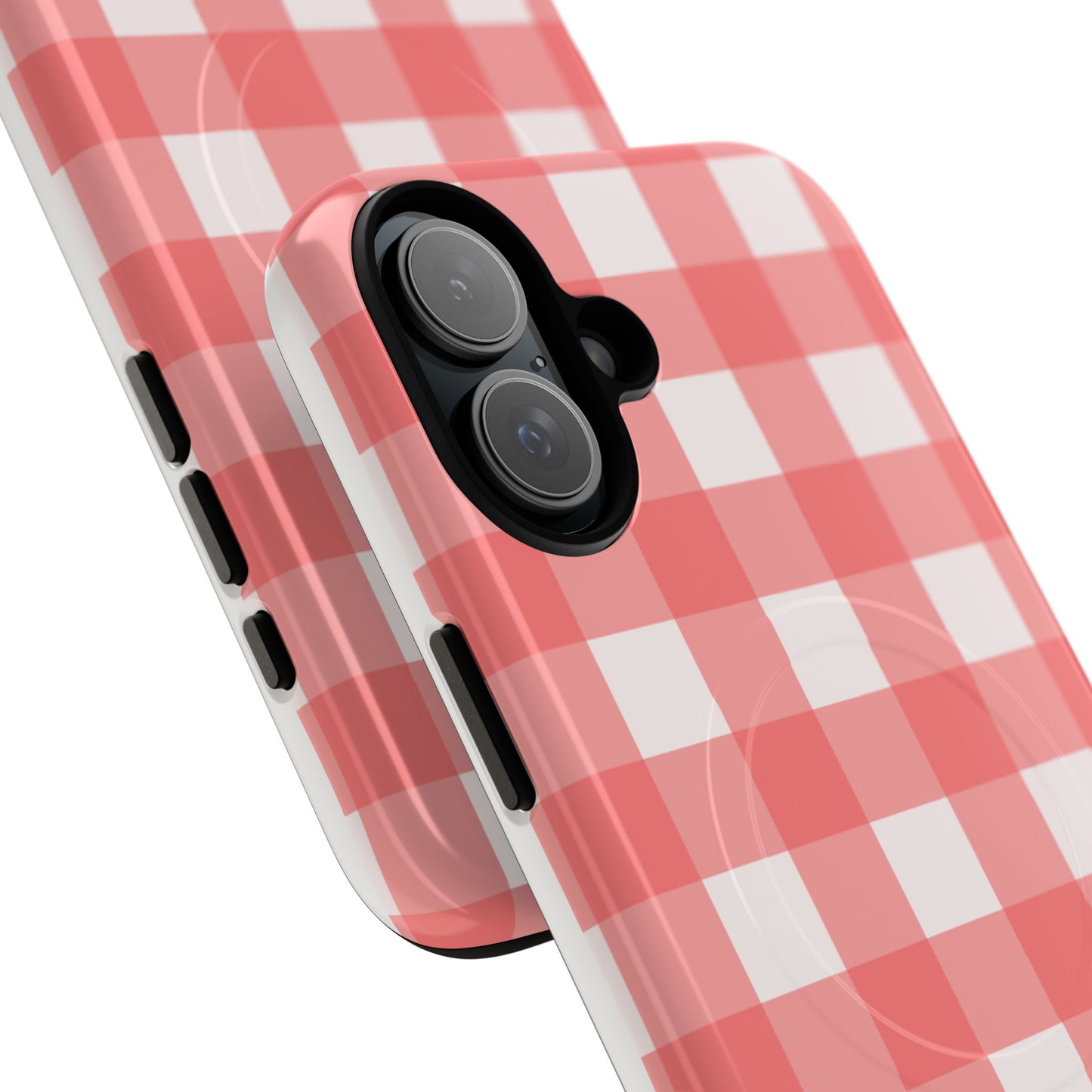 Red Gingham iPhone Case| Cute Checkered