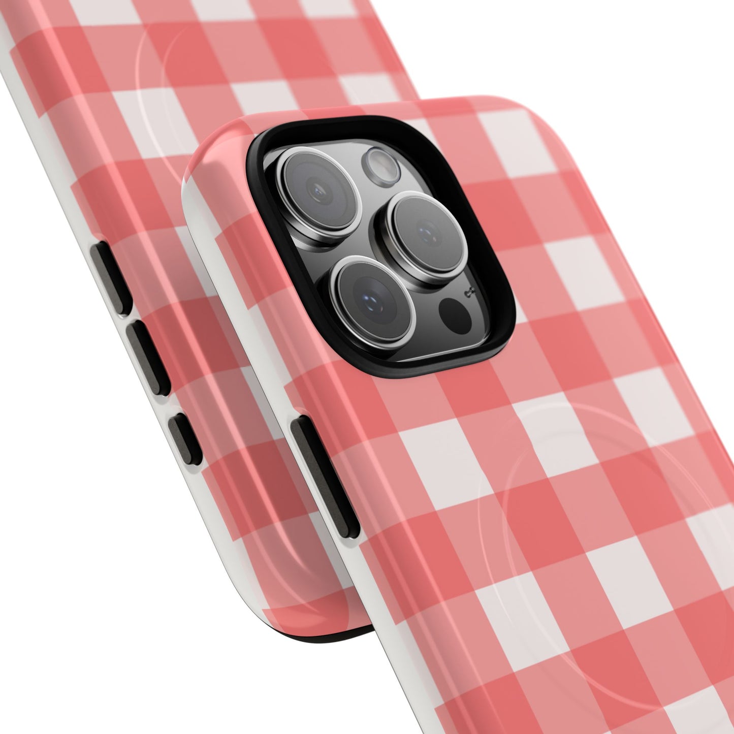 Red Gingham iPhone Case| Cute Checkered