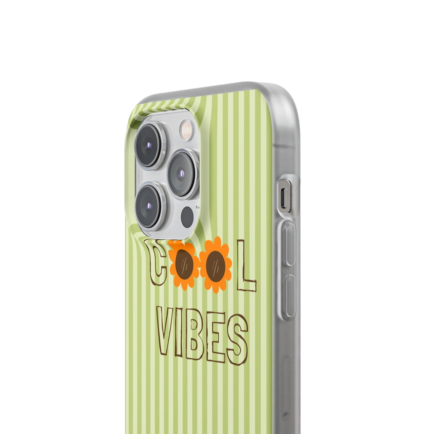 Retro Green Floral Phone Case- Cool Vibes Aesthetic Cover
