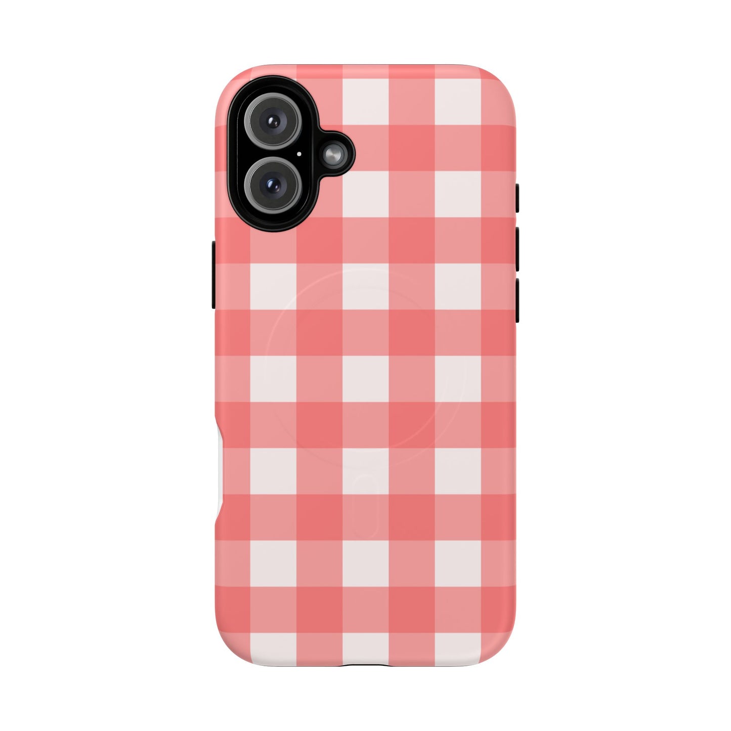 Red Gingham iPhone Case| Cute Checkered