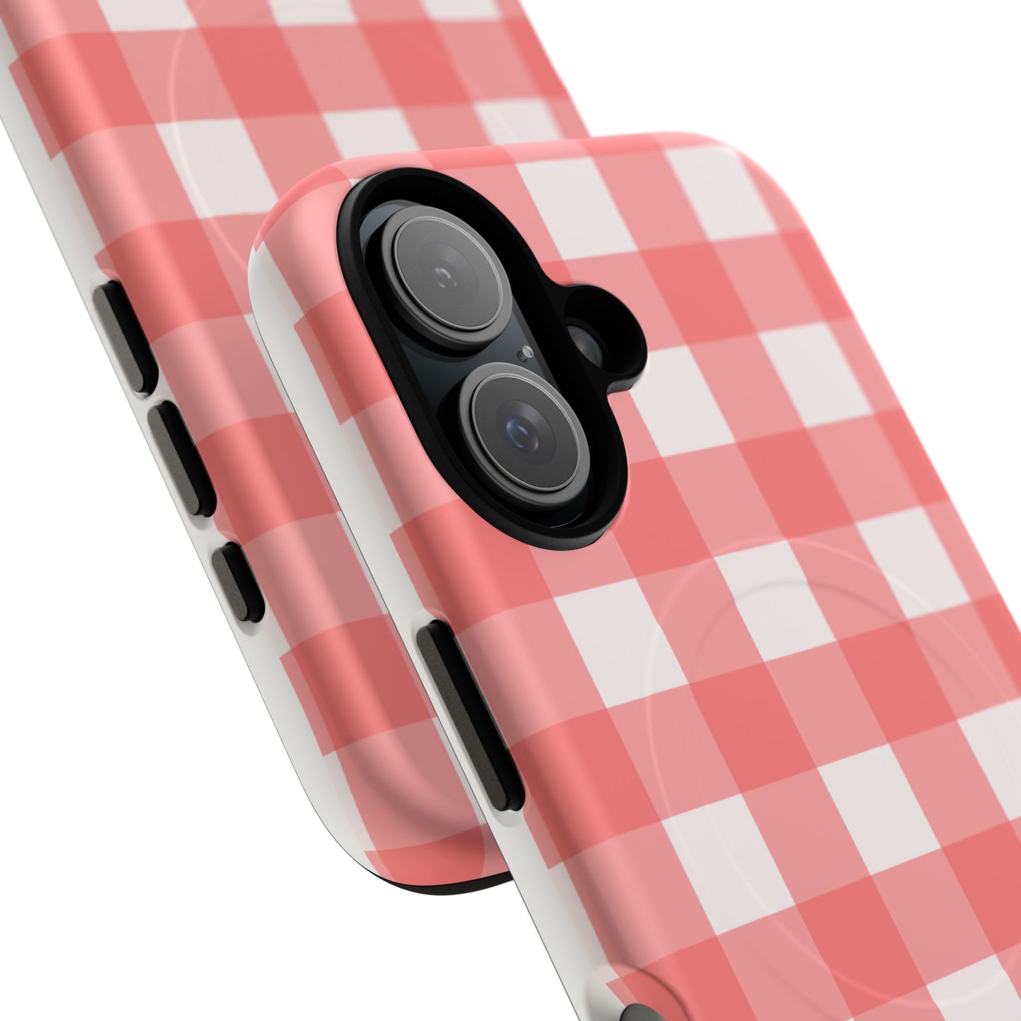 Red Gingham iPhone Case| Cute Checkered