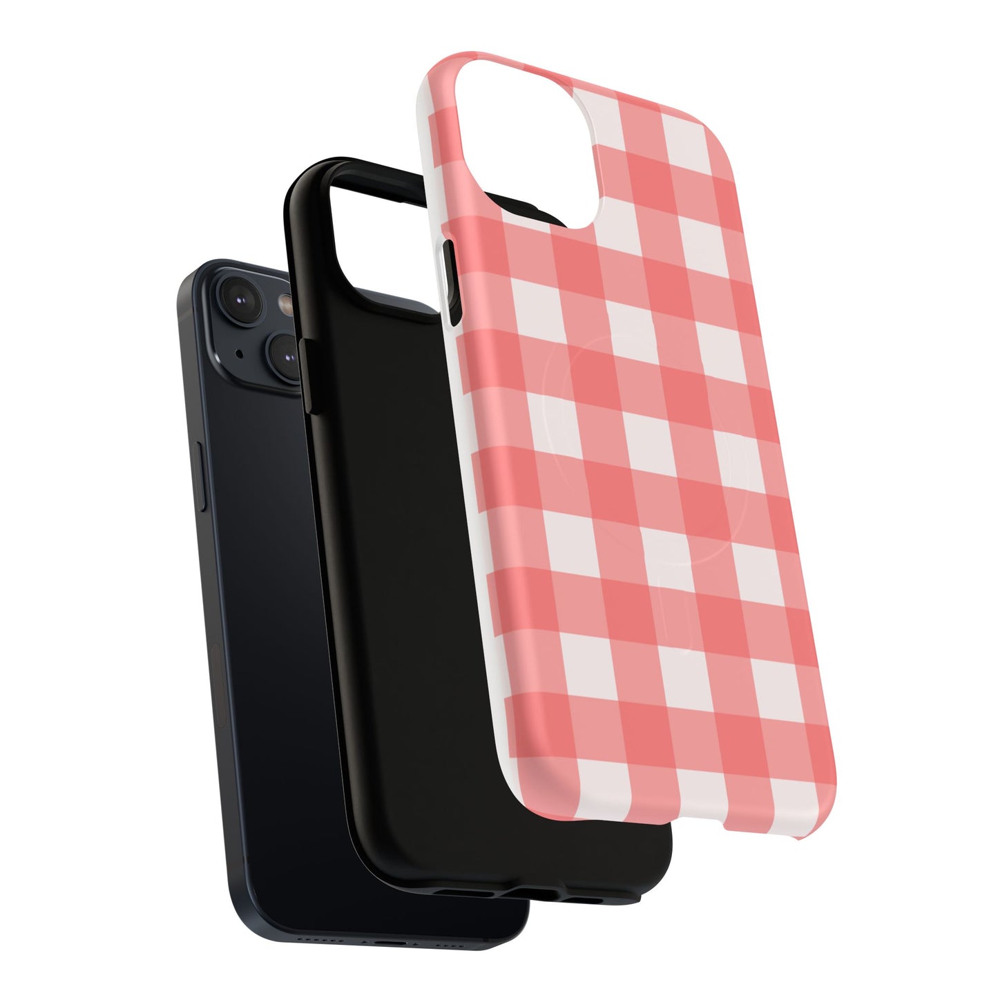Red Gingham iPhone Case| Cute Checkered