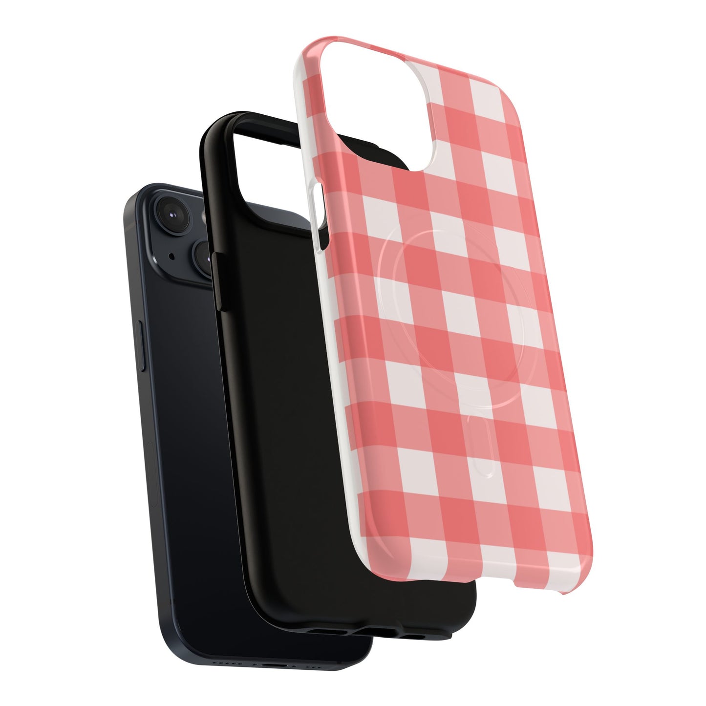 Red Gingham iPhone Case| Cute Checkered
