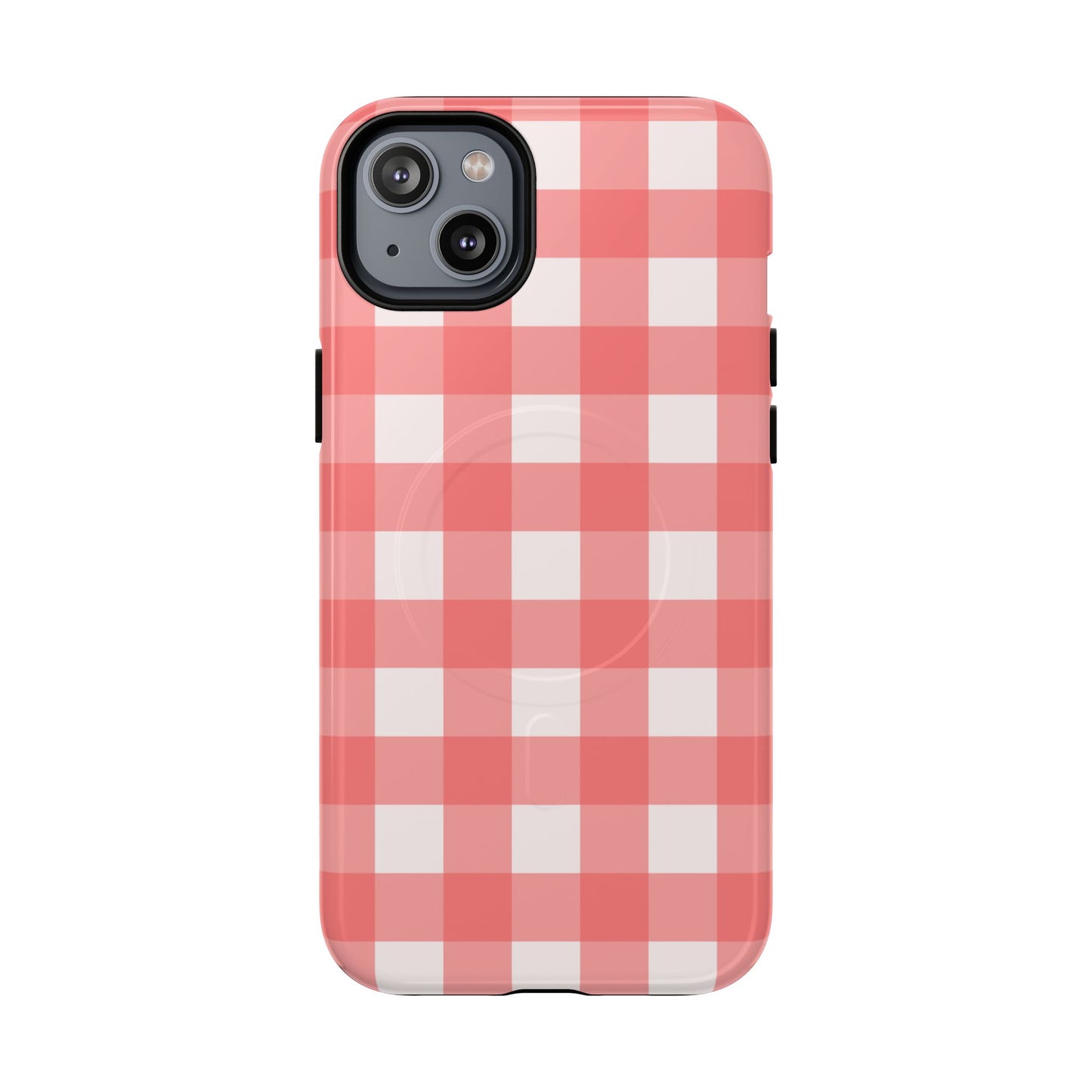 Red Gingham iPhone Case| Cute Checkered