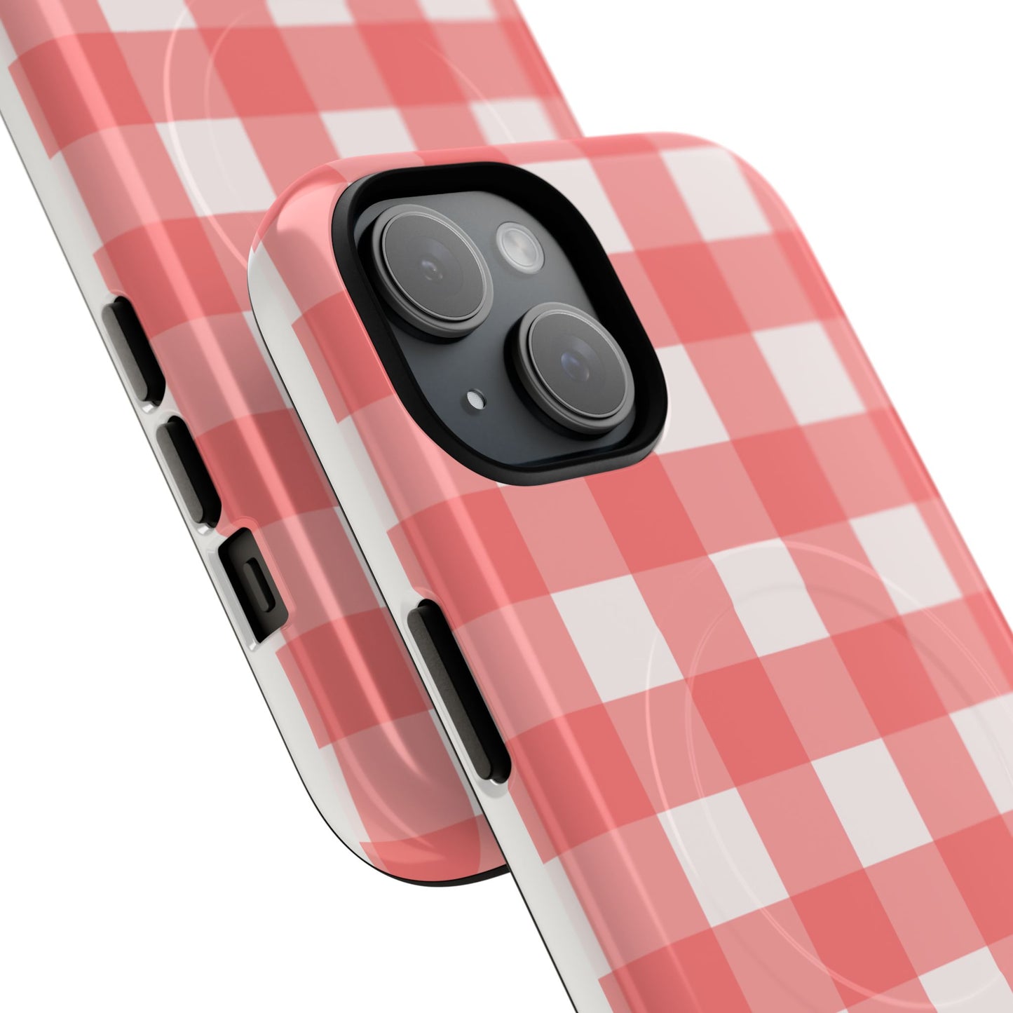Red Gingham iPhone Case| Cute Checkered