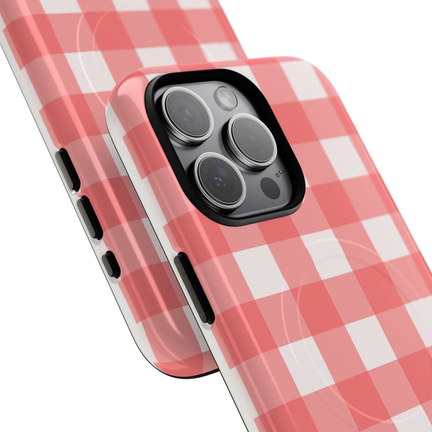 Red Gingham iPhone Case| Cute Checkered