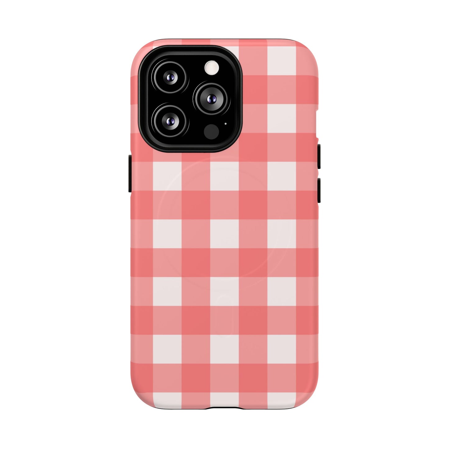 Red Gingham iPhone Case| Cute Checkered