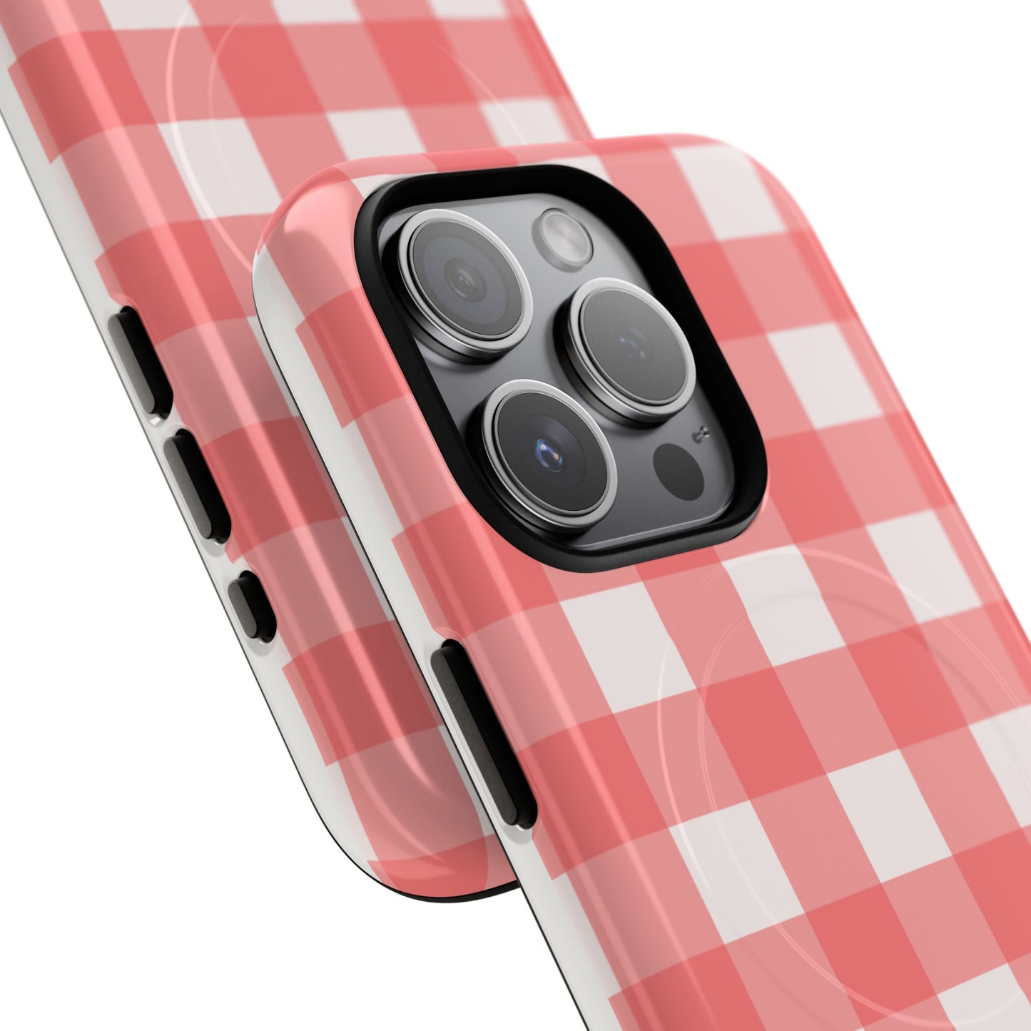 Red Gingham iPhone Case| Cute Checkered
