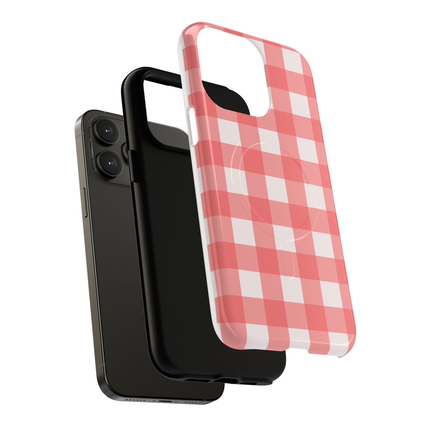 Red Gingham iPhone Case| Cute Checkered