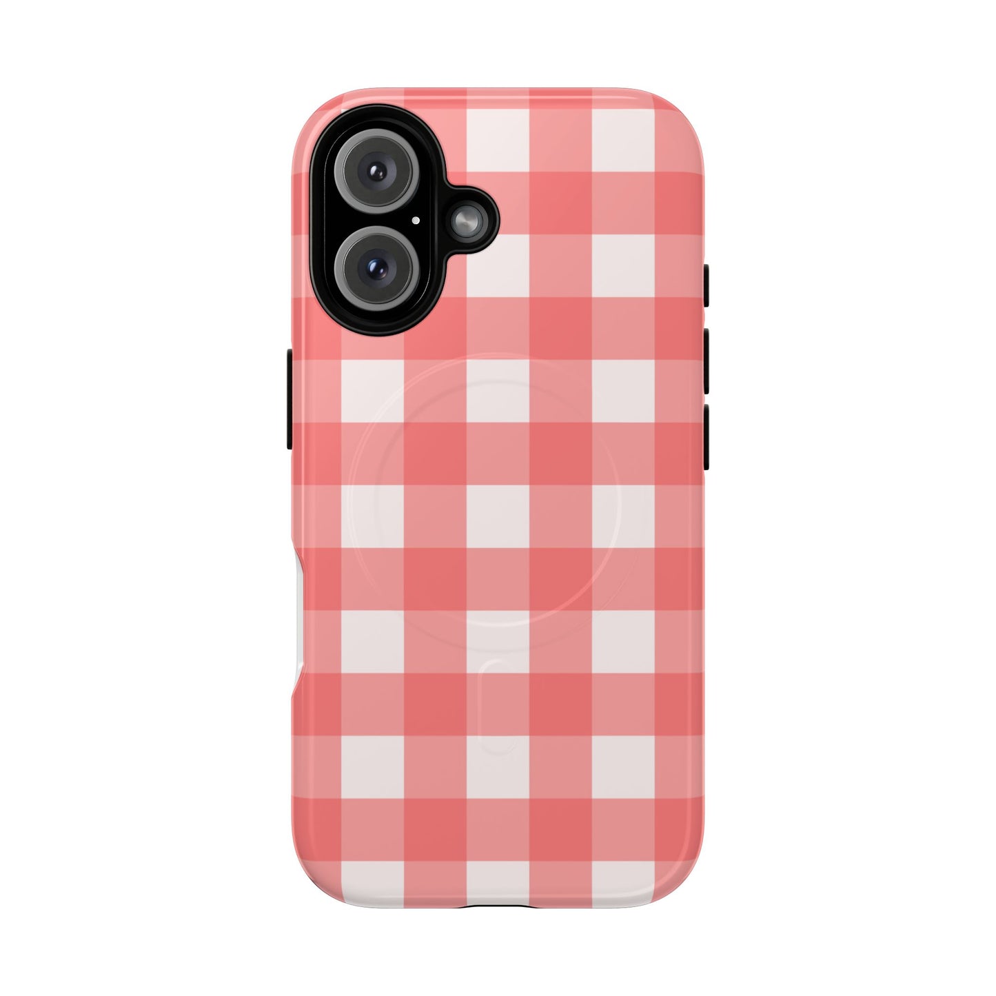 Red Gingham iPhone Case| Cute Checkered