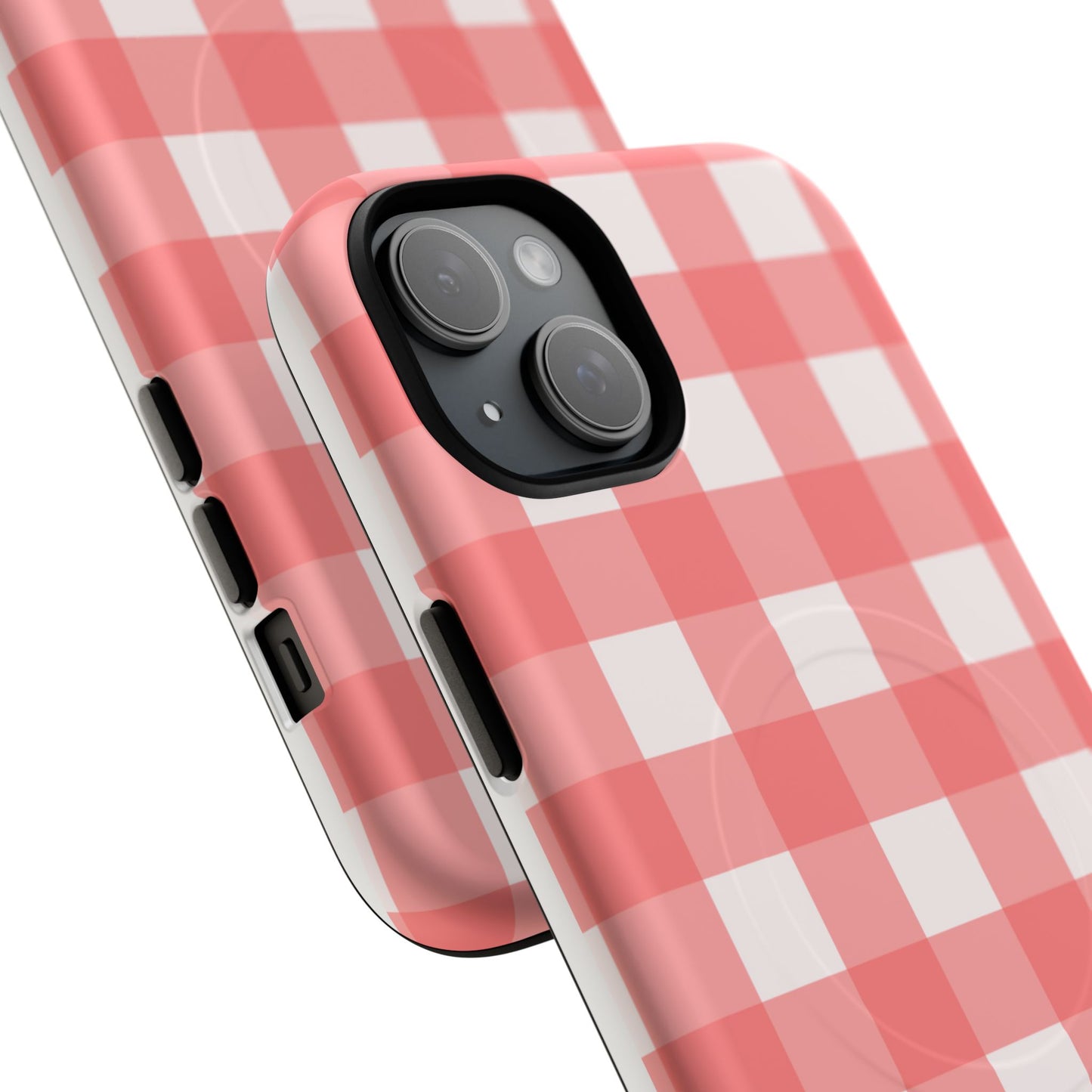 Red Gingham iPhone Case| Cute Checkered