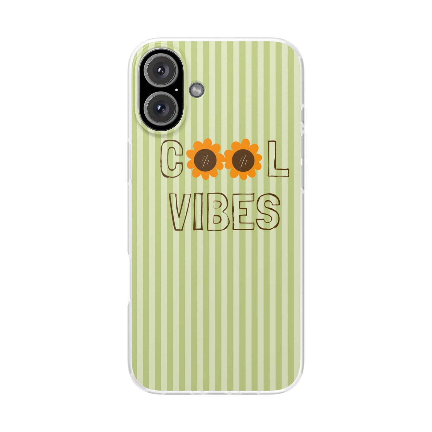 Retro Green Floral Phone Case- Cool Vibes Aesthetic Cover