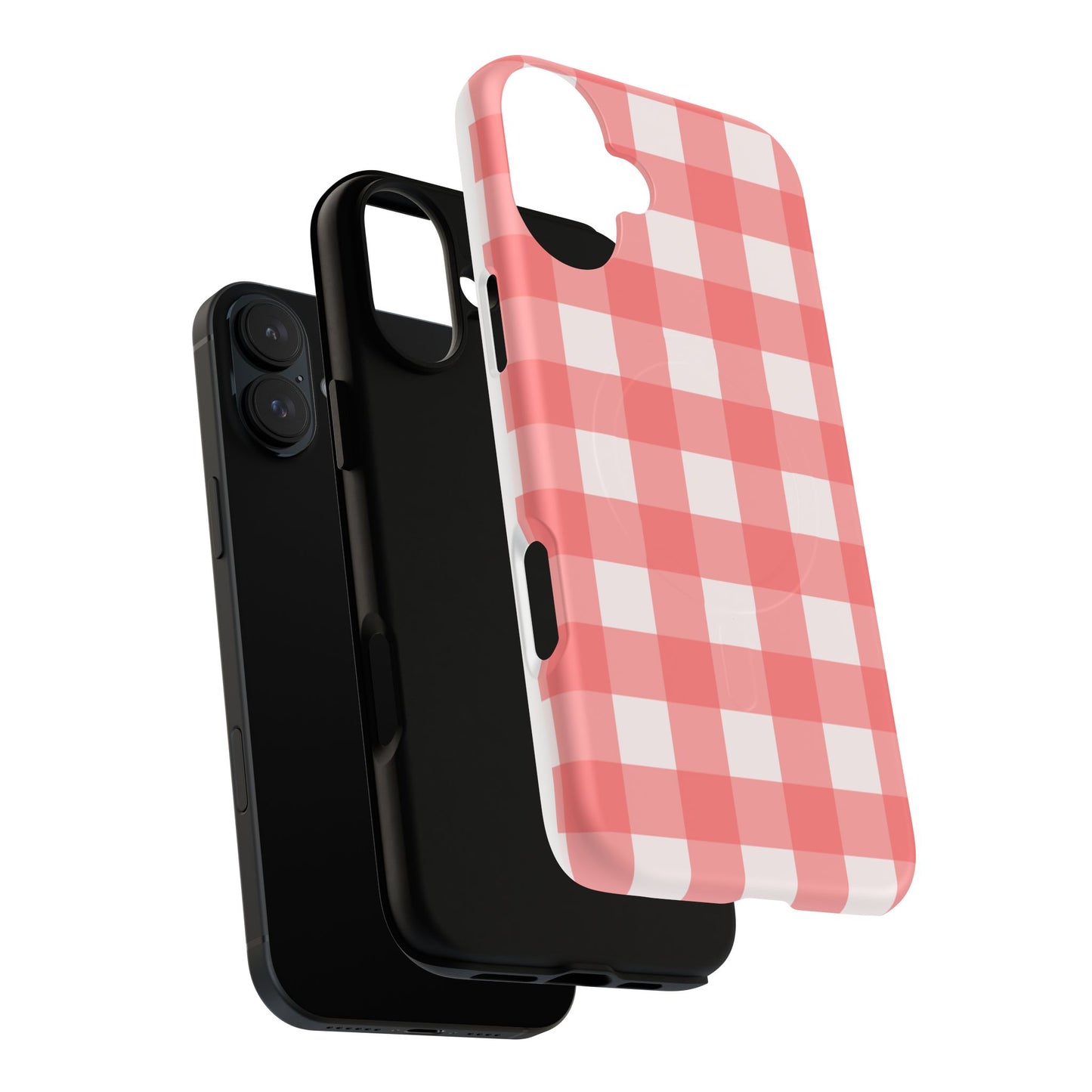Red Gingham iPhone Case| Cute Checkered