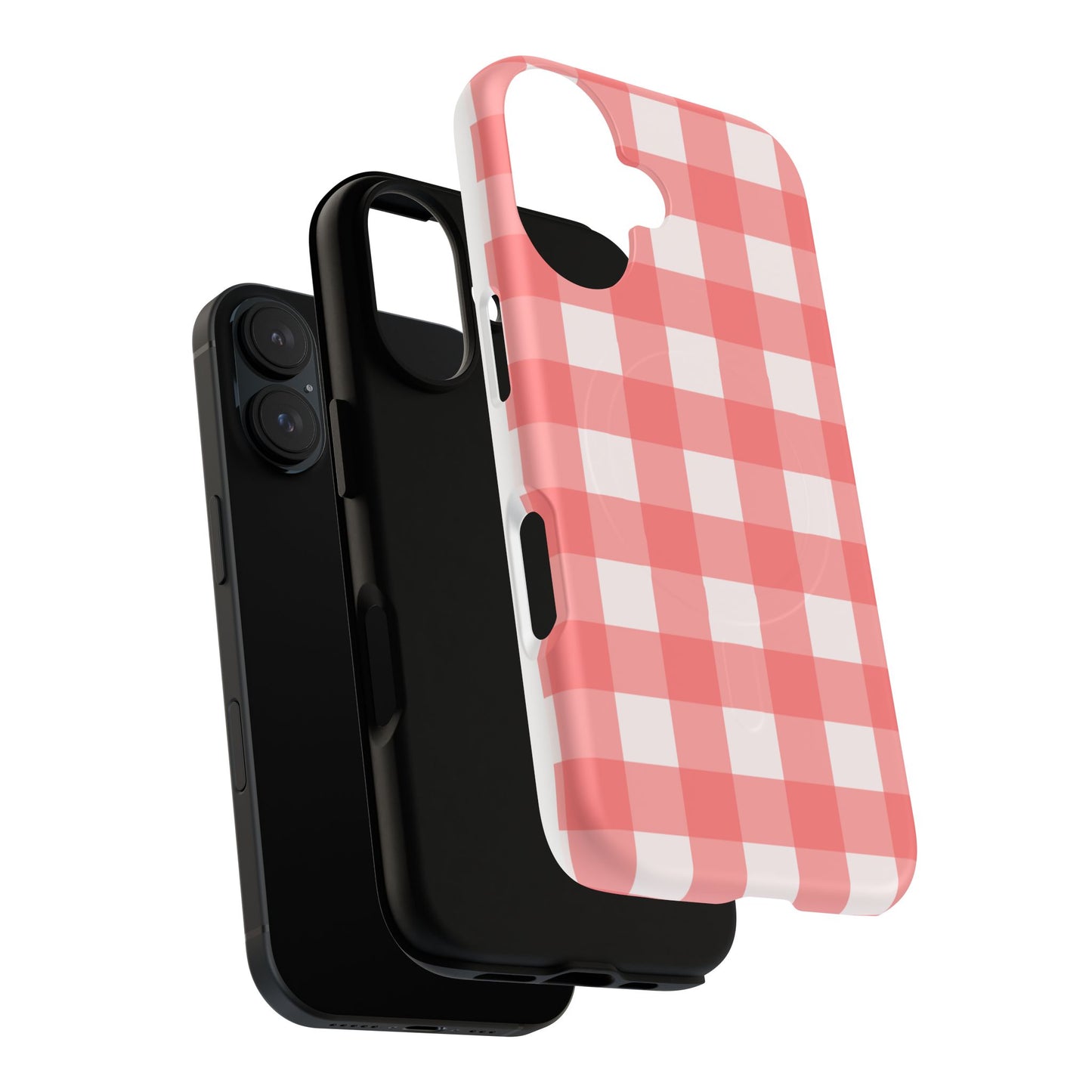 Red Gingham iPhone Case| Cute Checkered