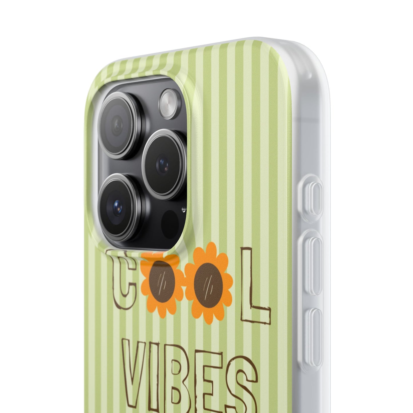 Retro Green Floral Phone Case- Cool Vibes Aesthetic Cover