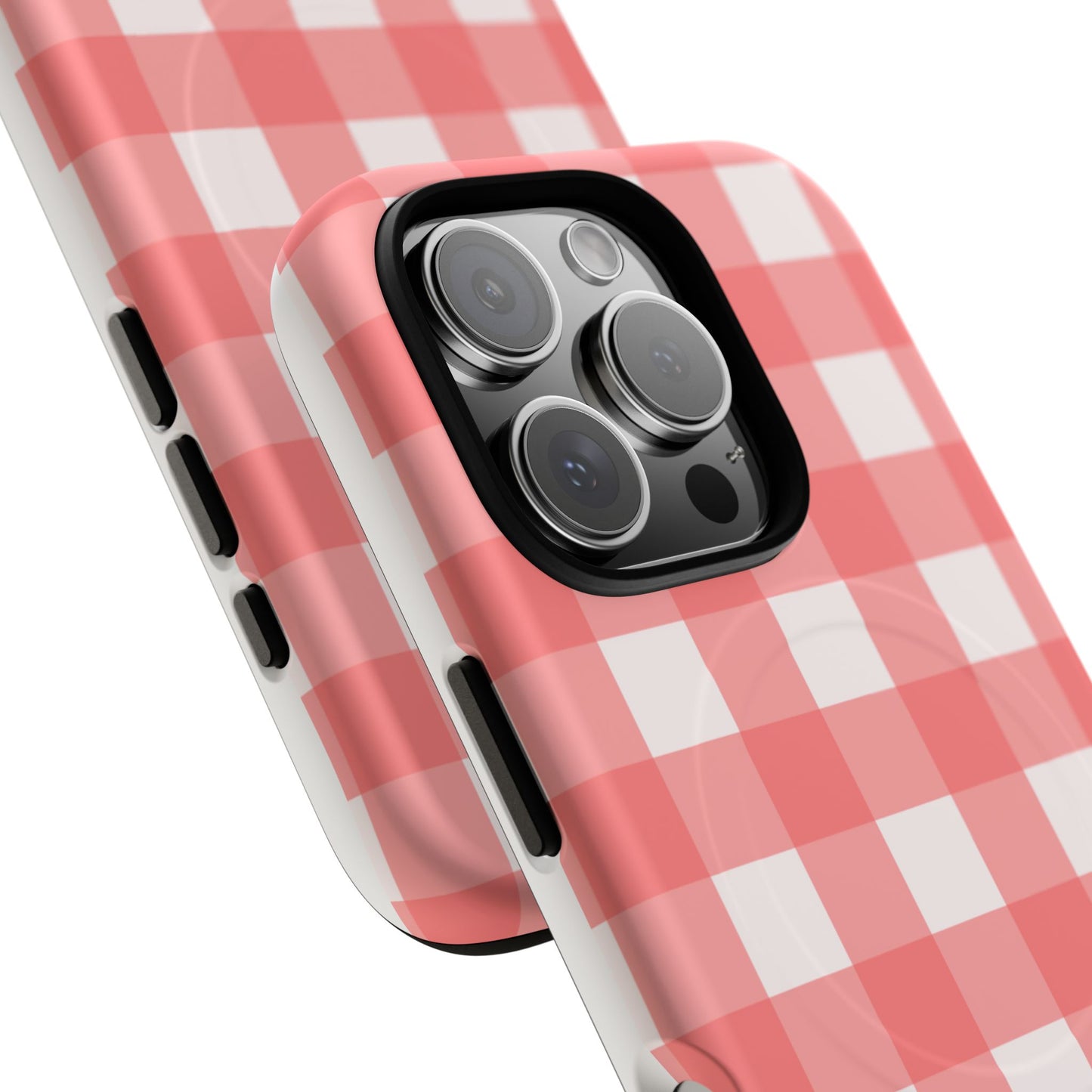 Red Gingham iPhone Case| Cute Checkered