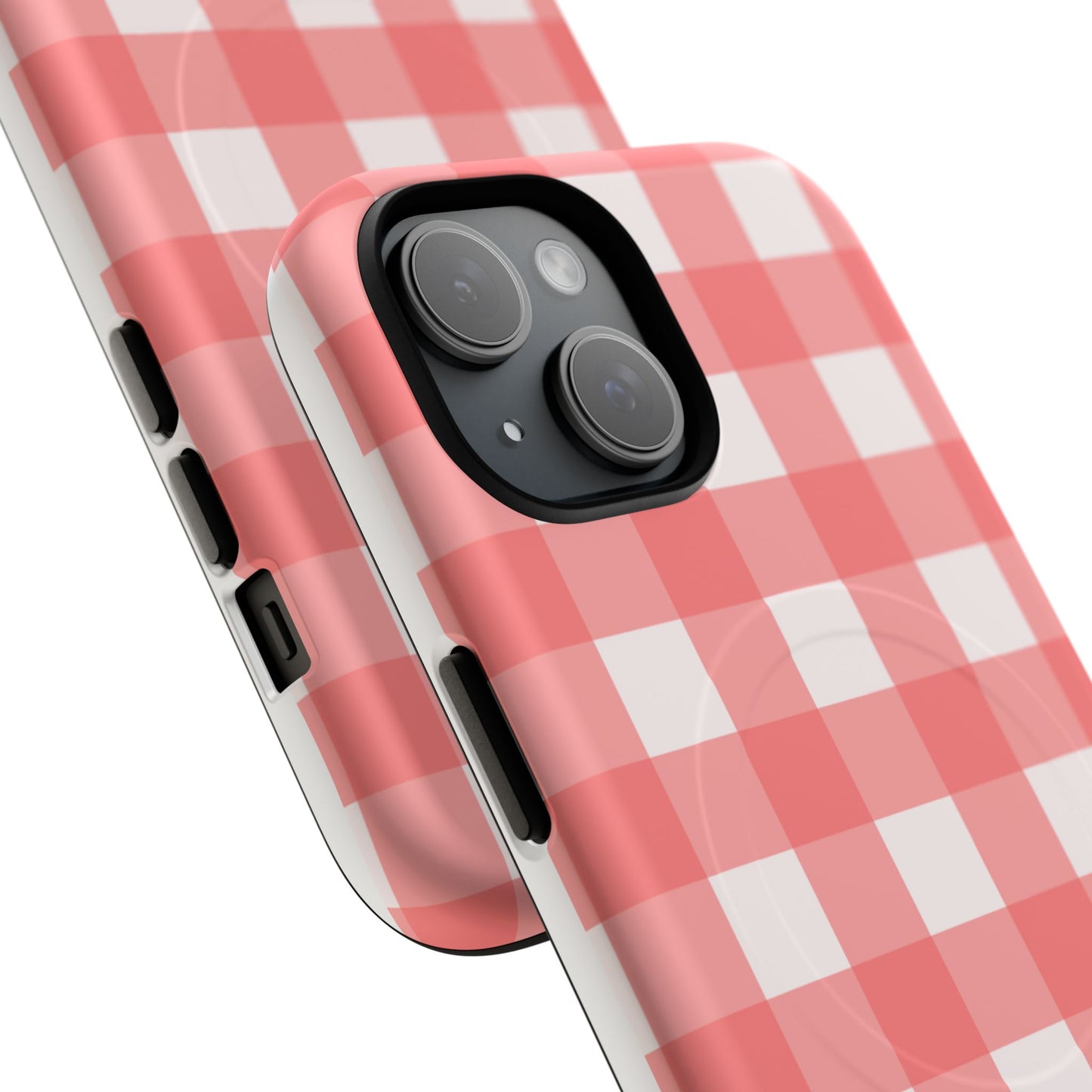 Red Gingham iPhone Case| Cute Checkered