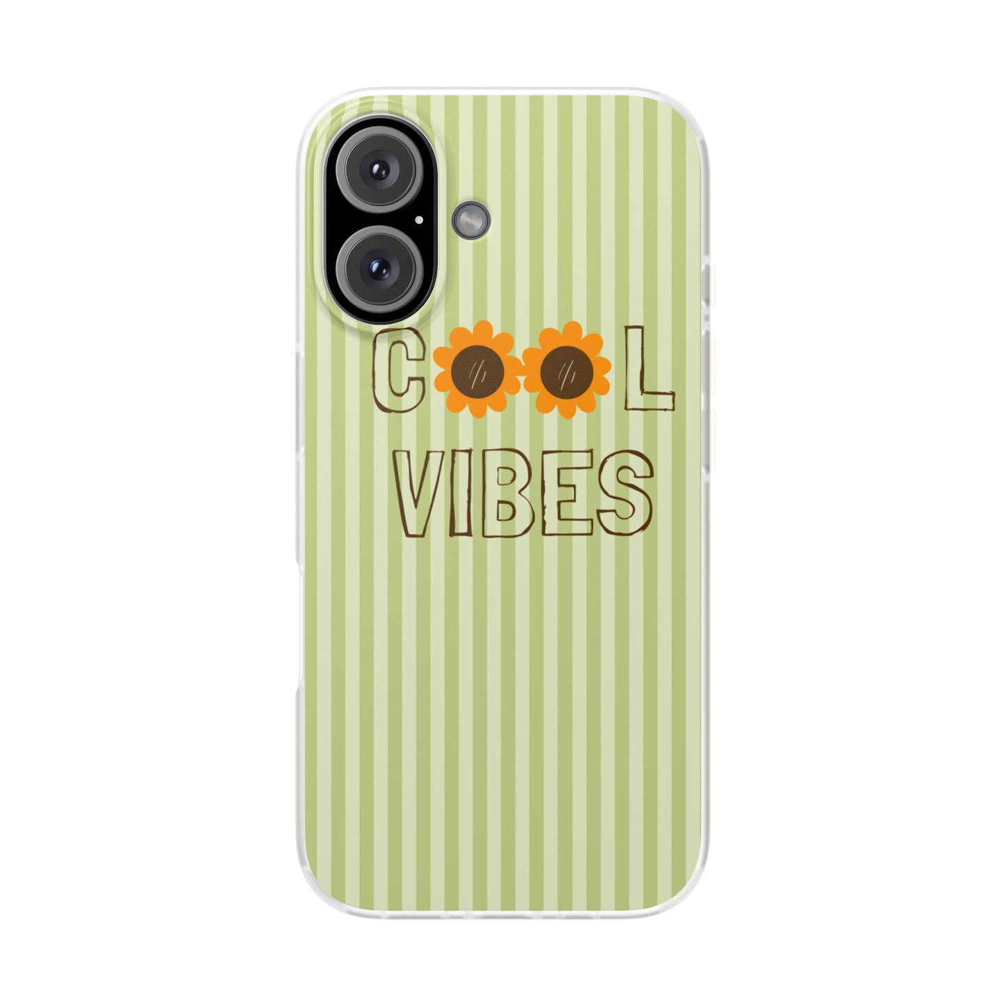 Retro Green Floral Phone Case- Cool Vibes Aesthetic Cover
