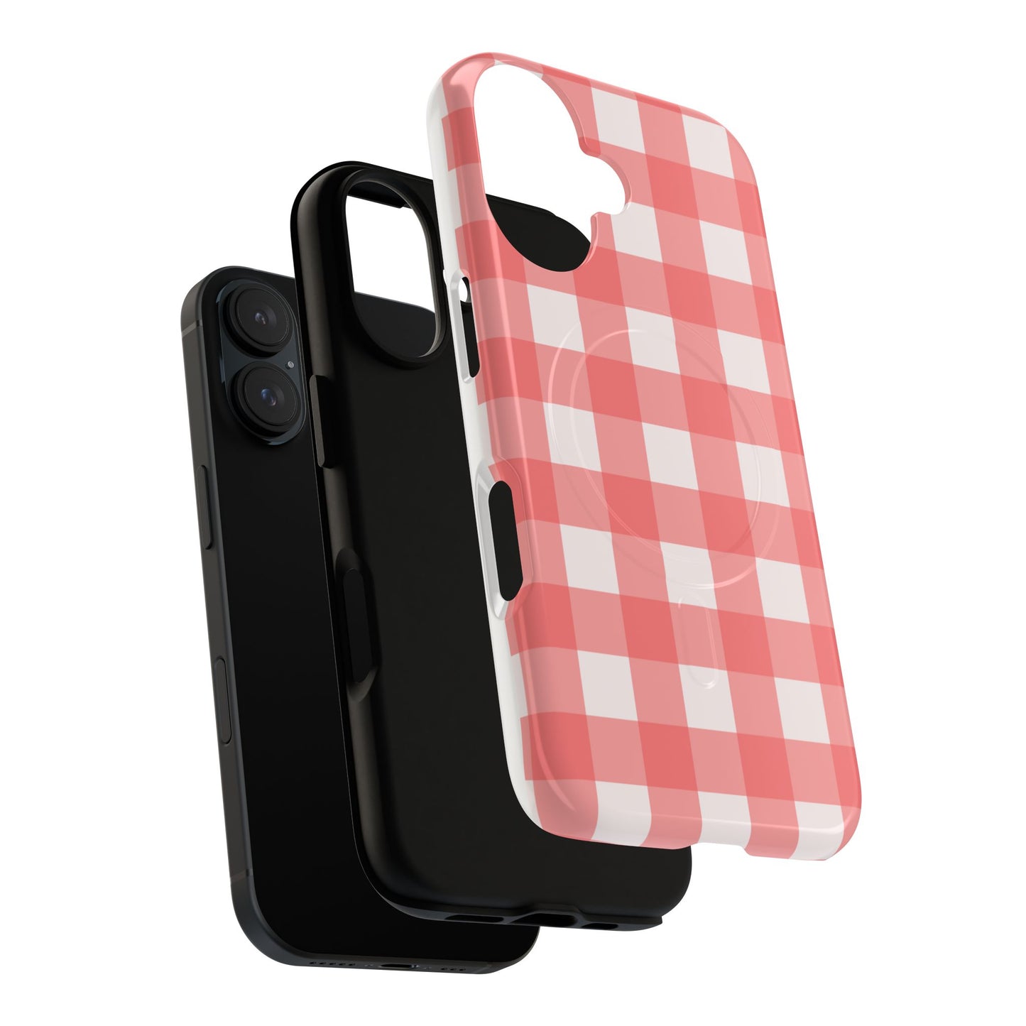 Red Gingham iPhone Case| Cute Checkered