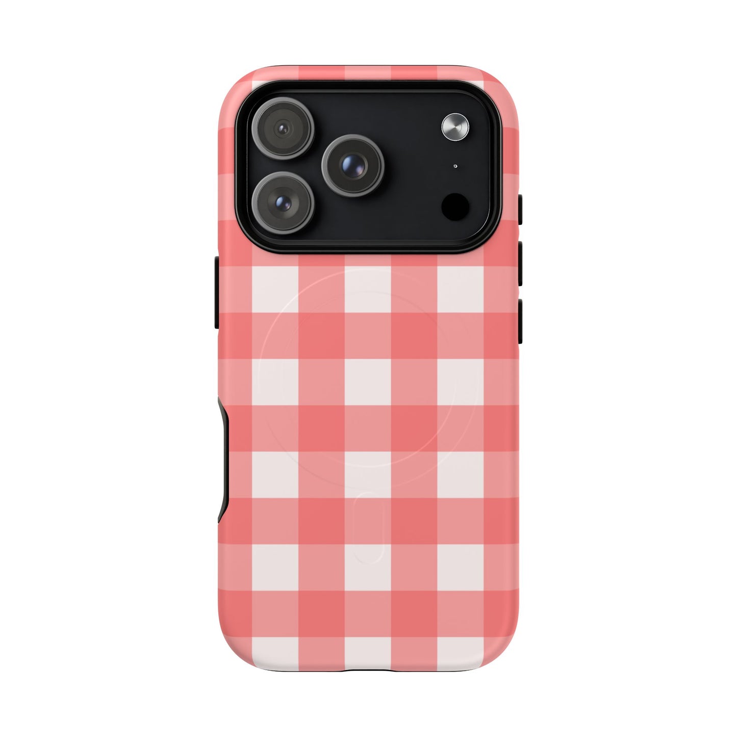 Red Gingham iPhone Case| Cute Checkered