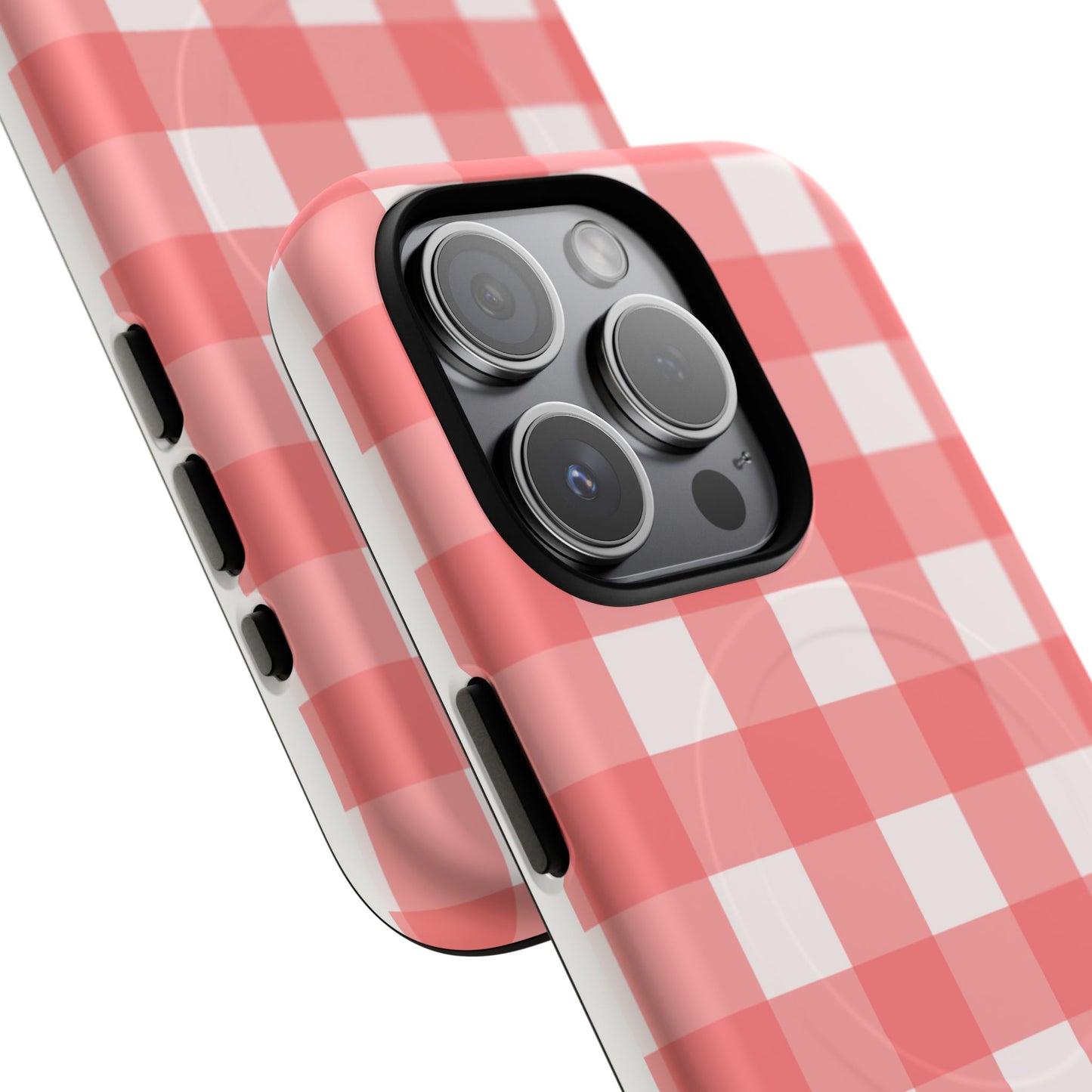 Red Gingham iPhone Case| Cute Checkered
