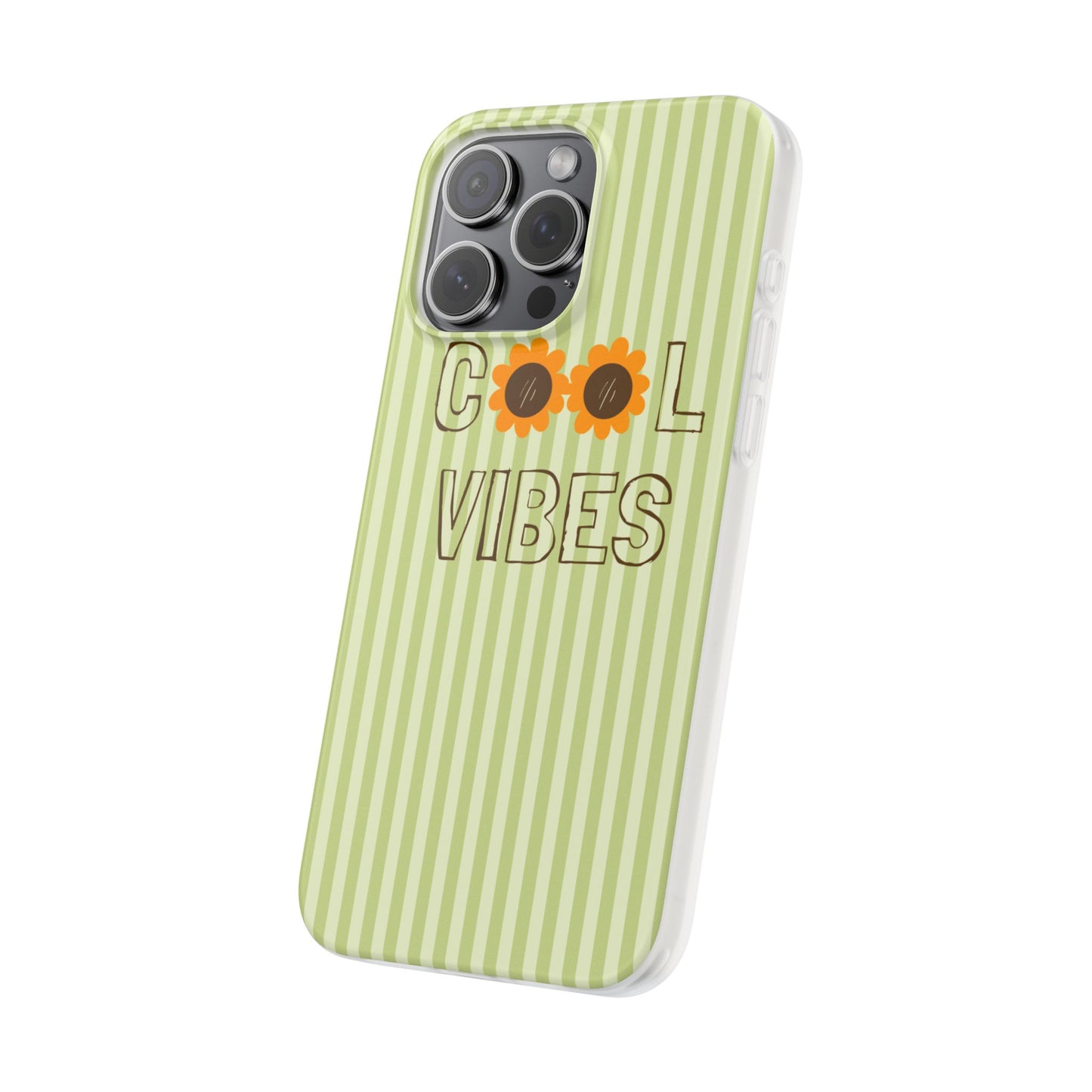 Retro Green Floral Phone Case- Cool Vibes Aesthetic Cover