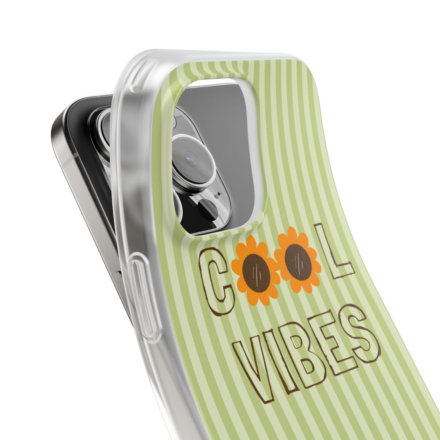 Retro Green Floral Phone Case- Cool Vibes Aesthetic Cover