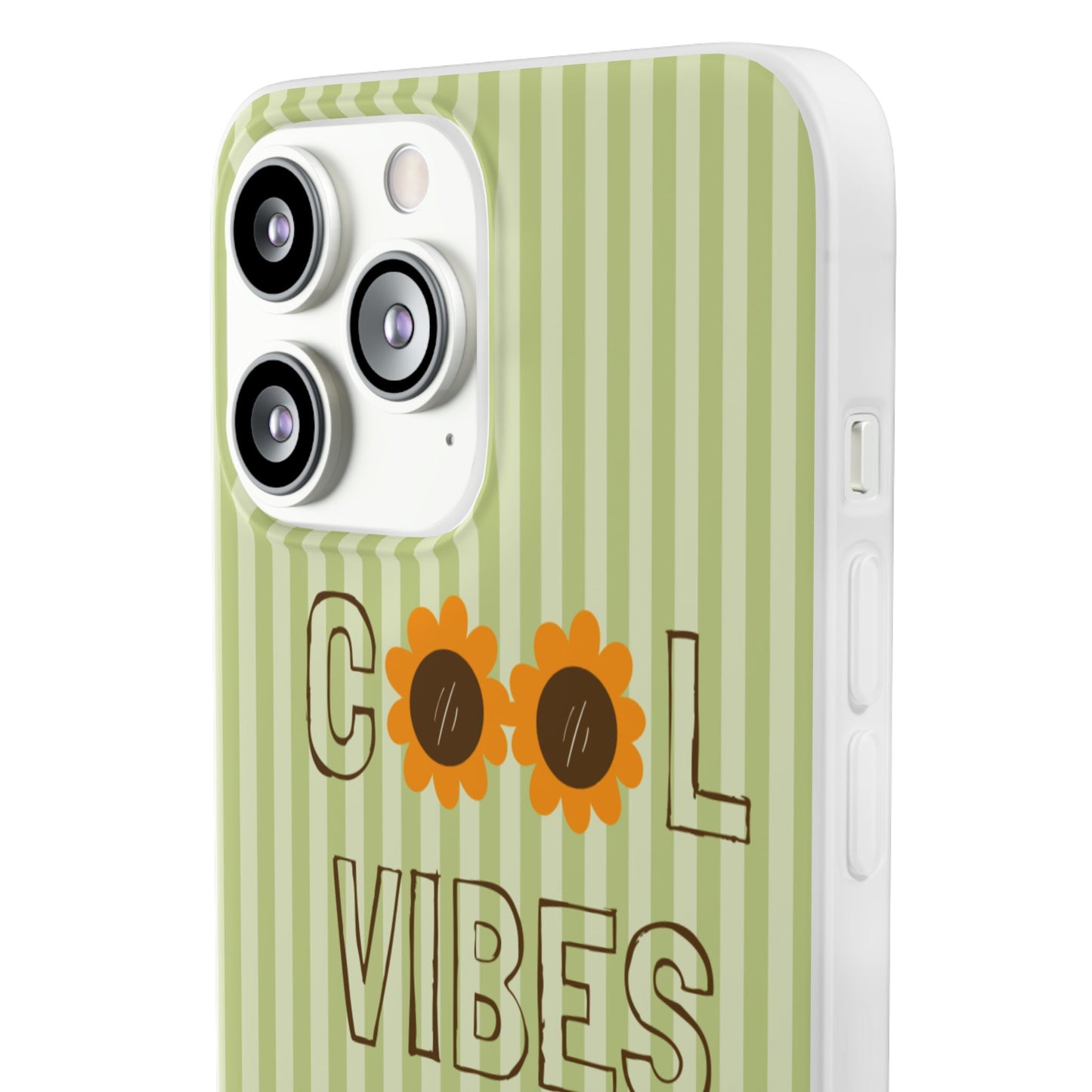 Retro Green Floral Phone Case- Cool Vibes Aesthetic Cover