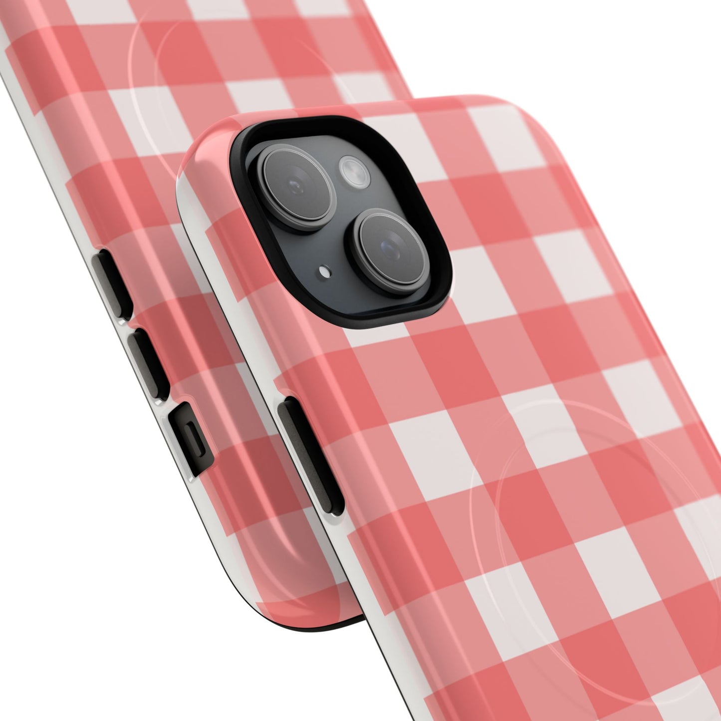 Red Gingham iPhone Case| Cute Checkered