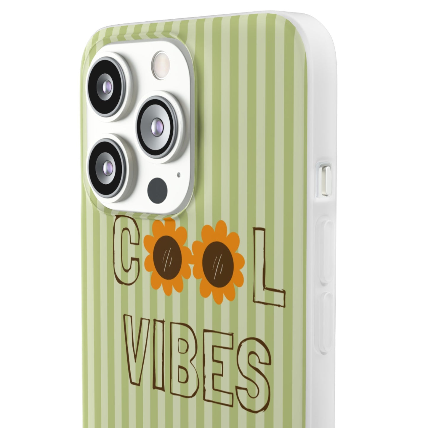 Retro Green Floral Phone Case- Cool Vibes Aesthetic Cover