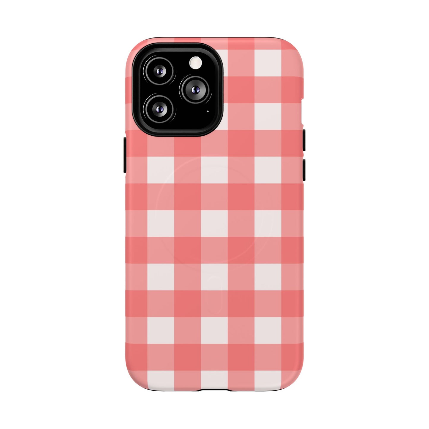 Red Gingham iPhone Case| Cute Checkered