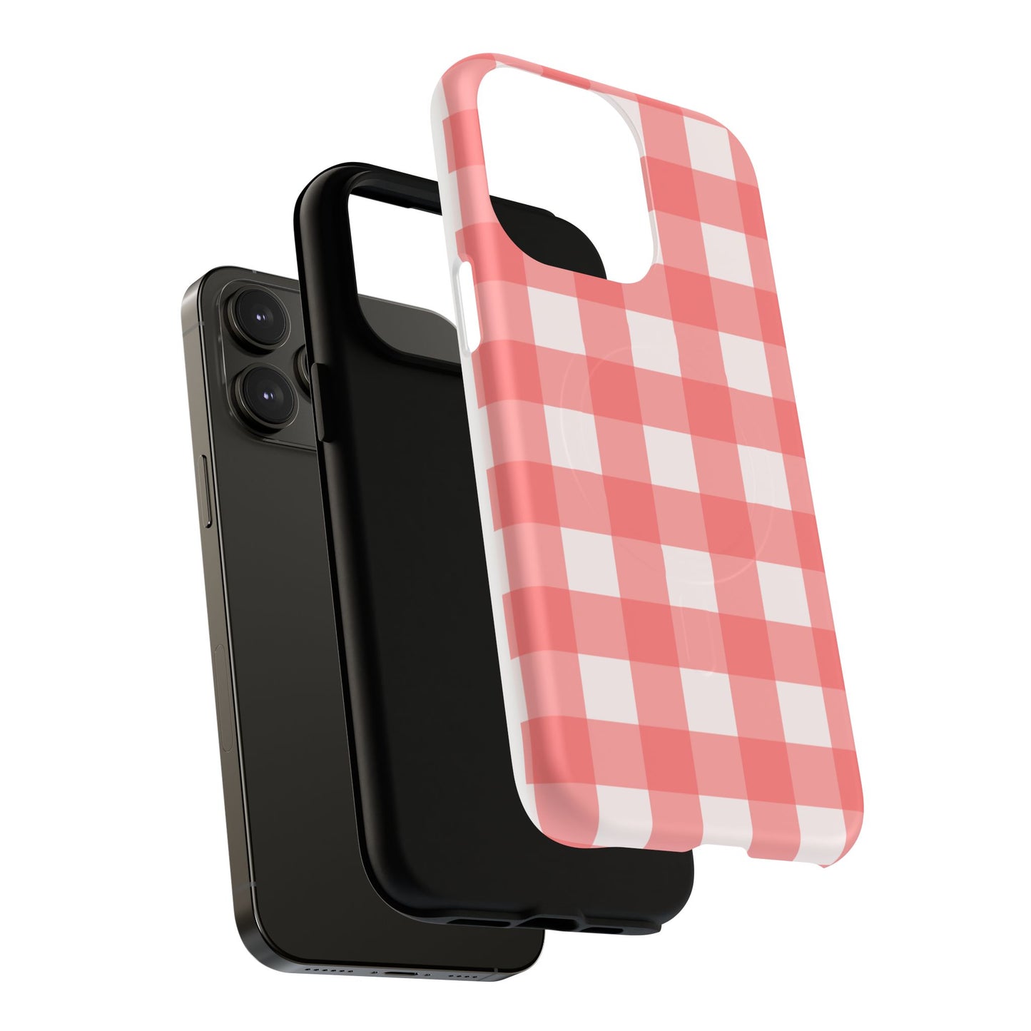 Red Gingham iPhone Case| Cute Checkered