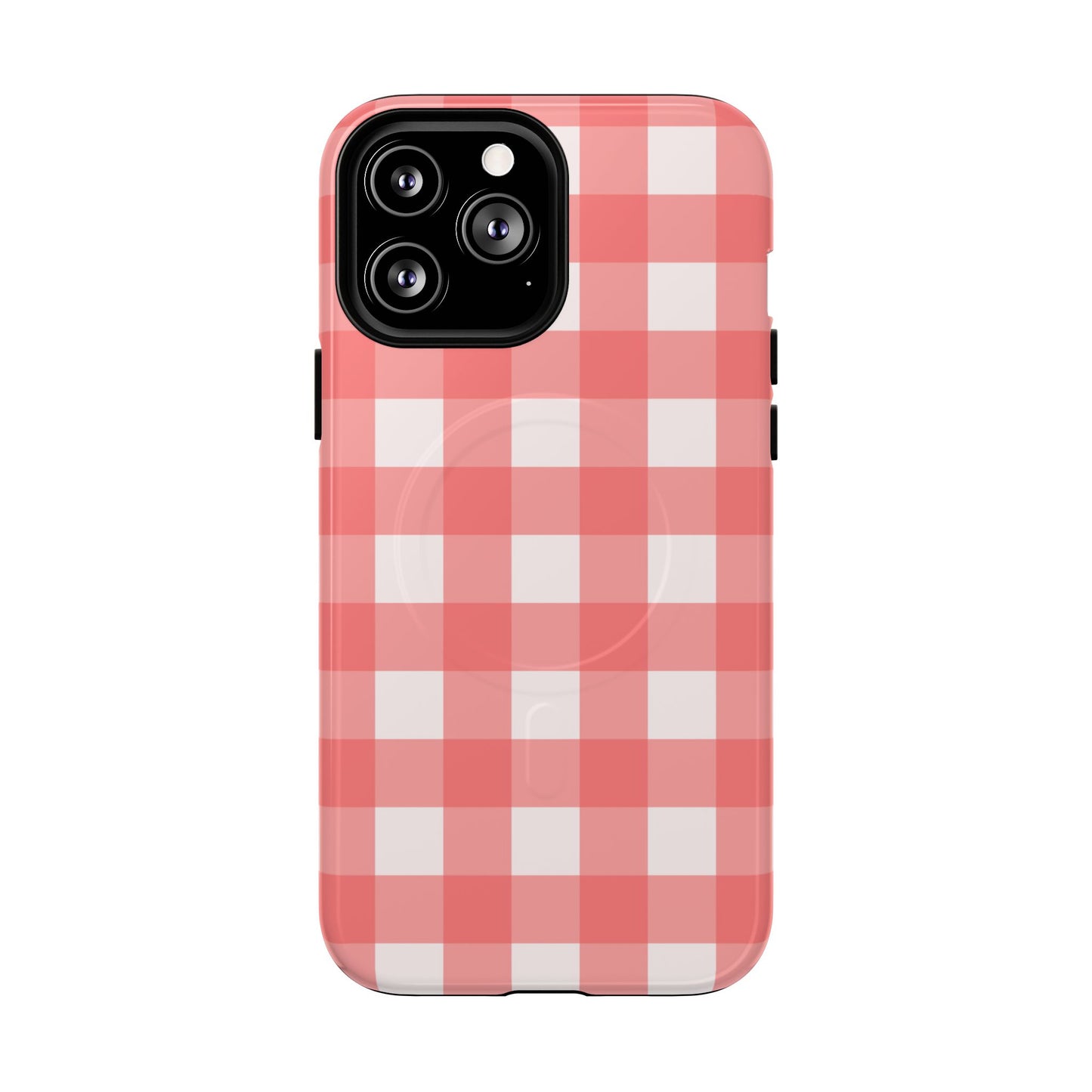 Red Gingham iPhone Case| Cute Checkered