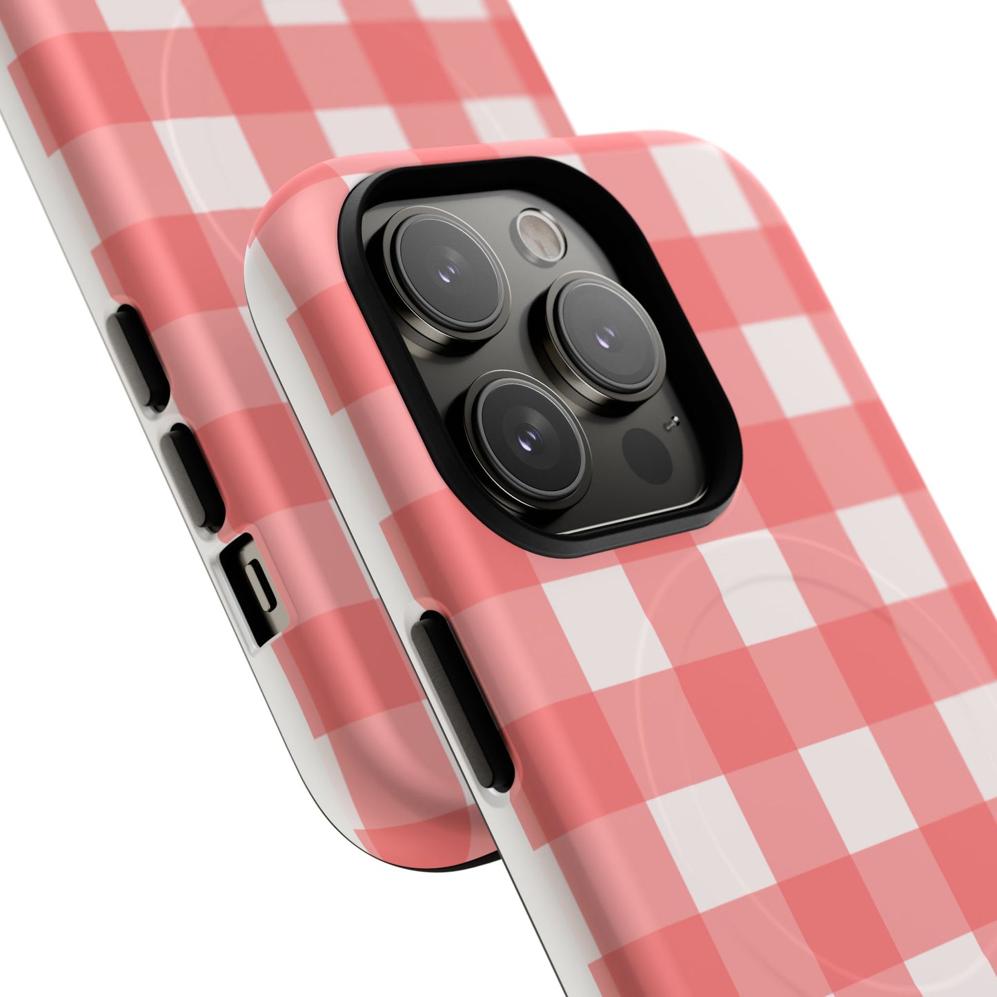 Red Gingham iPhone Case| Cute Checkered