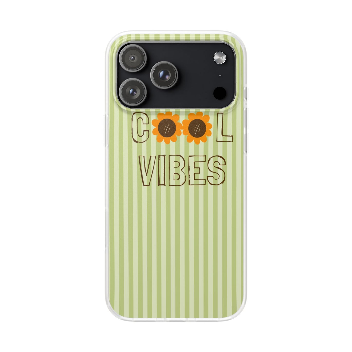 Retro Green Floral Phone Case- Cool Vibes Aesthetic Cover