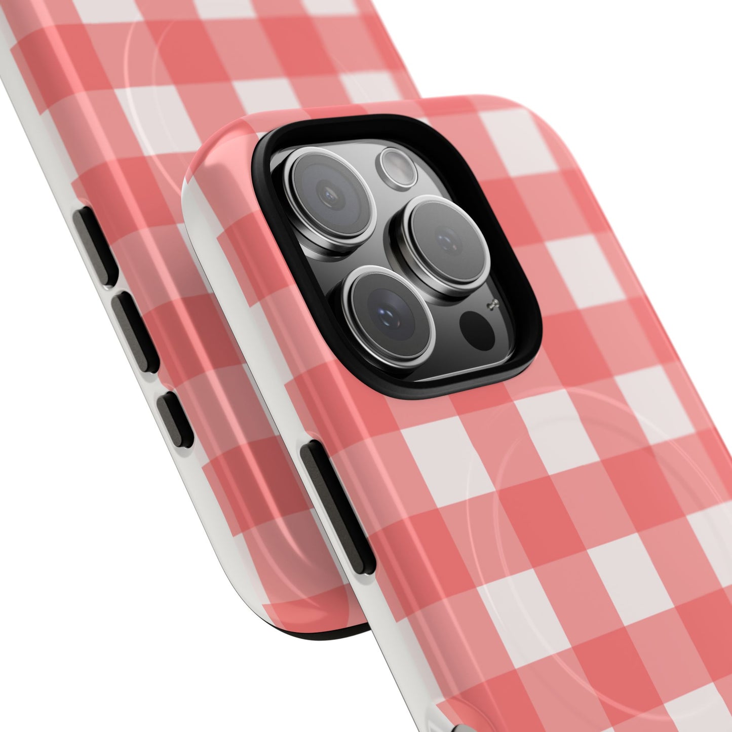 Red Gingham iPhone Case| Cute Checkered