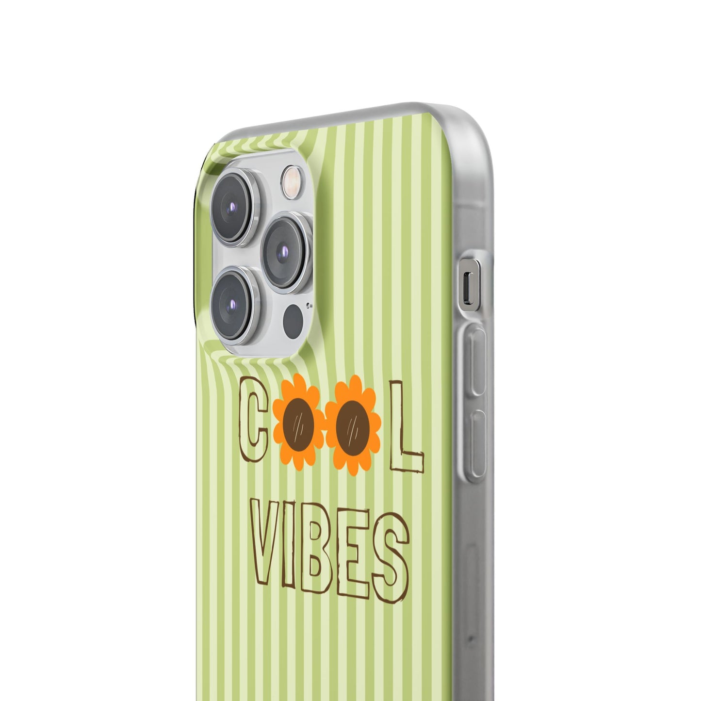 Retro Green Floral Phone Case- Cool Vibes Aesthetic Cover