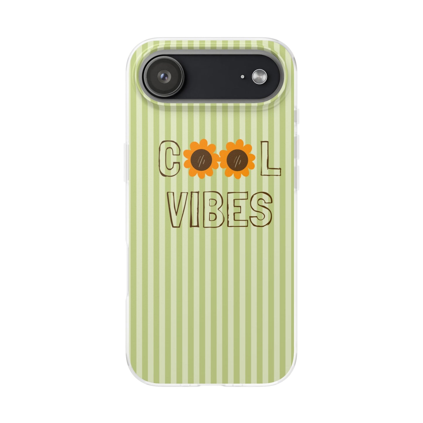 Retro Green Floral Phone Case- Cool Vibes Aesthetic Cover
