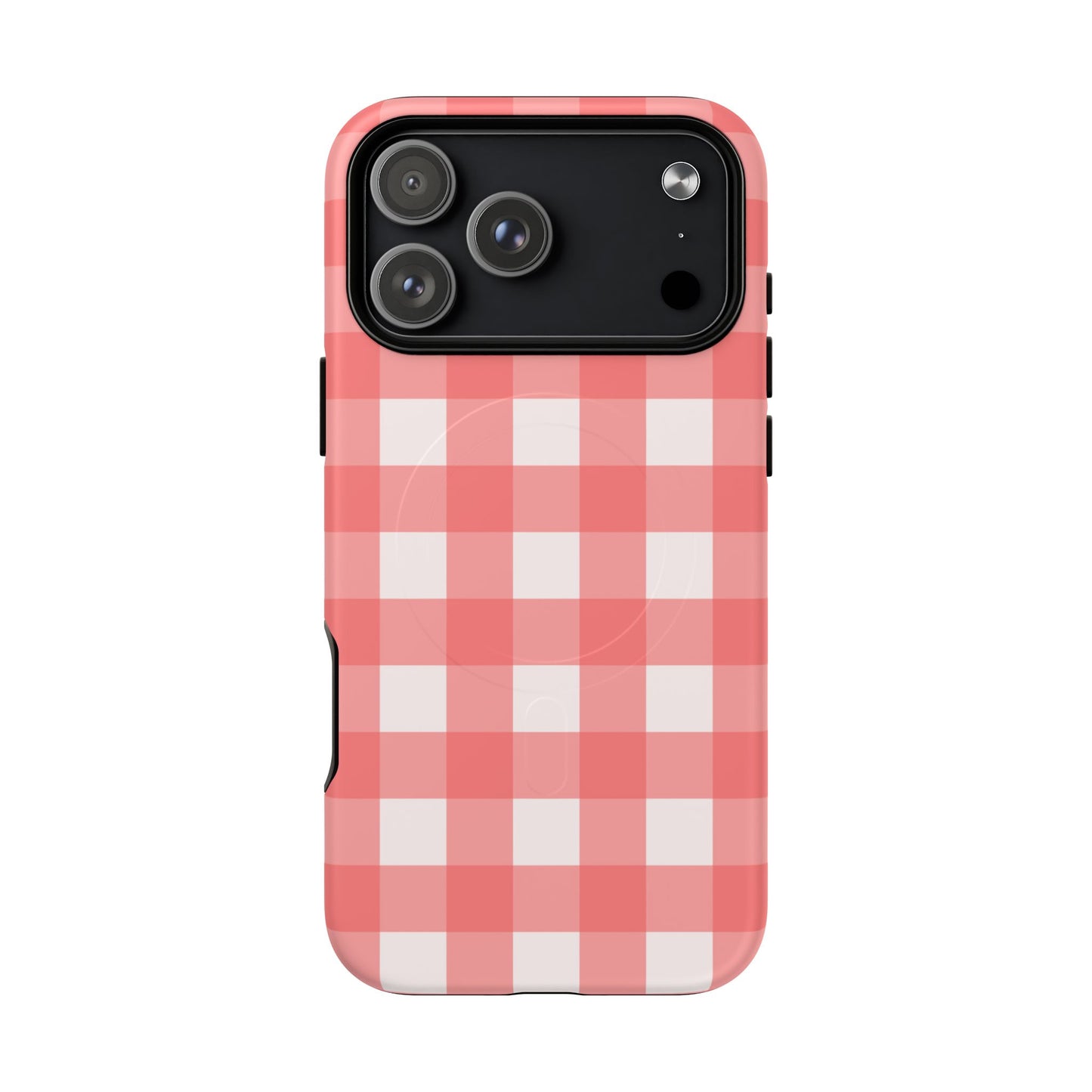 Red Gingham iPhone Case| Cute Checkered