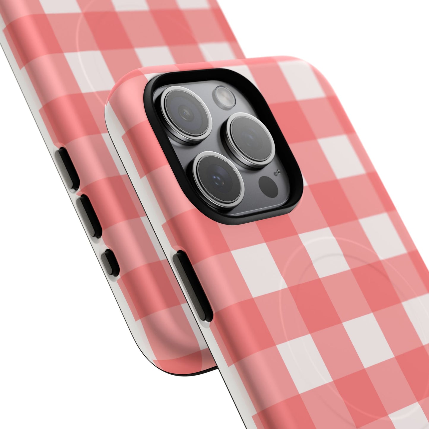 Red Gingham iPhone Case| Cute Checkered